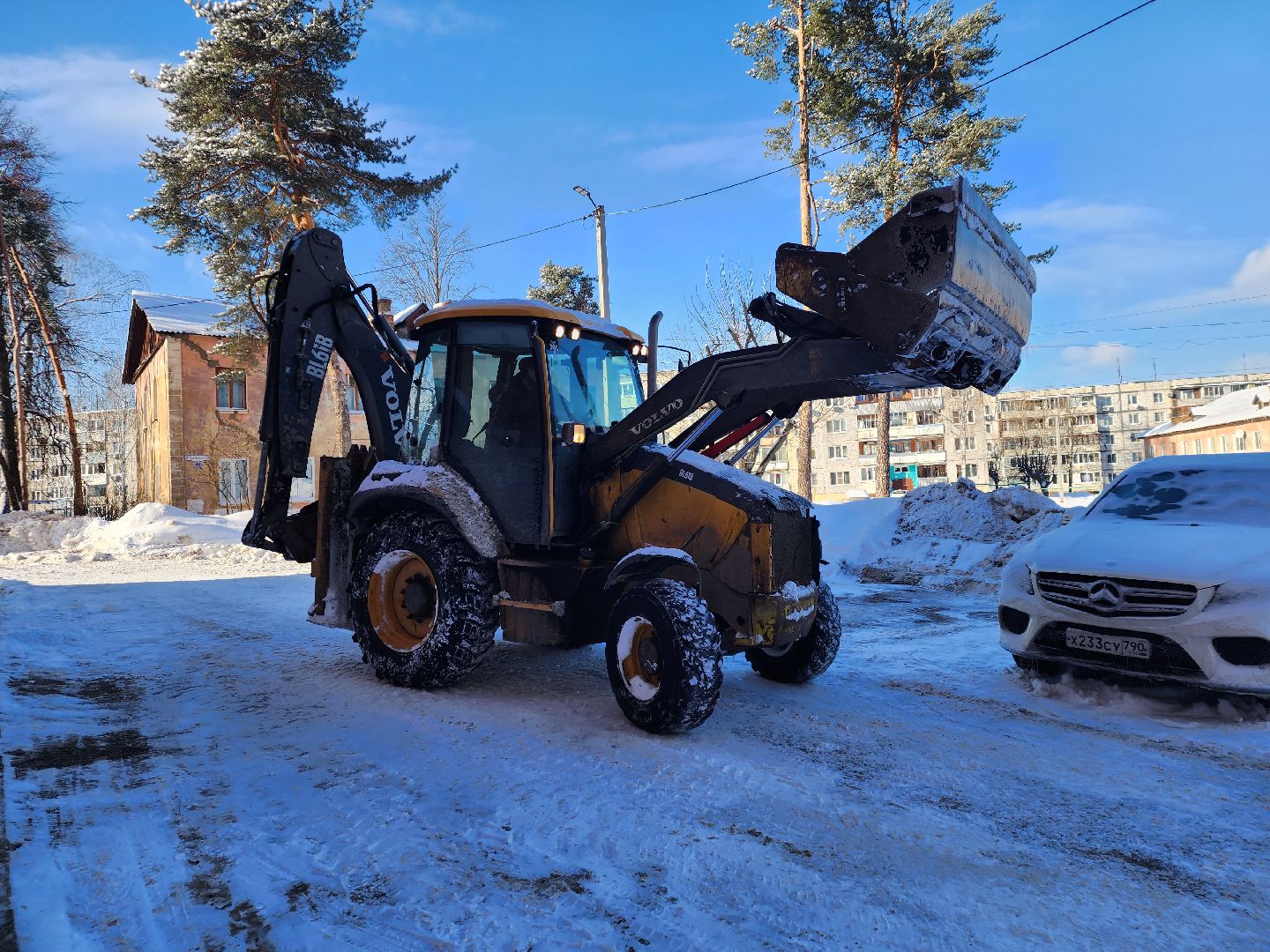 Павловский Посад, городского округ павловский посад, Жкх, Уборка, снегопад, Дворы,