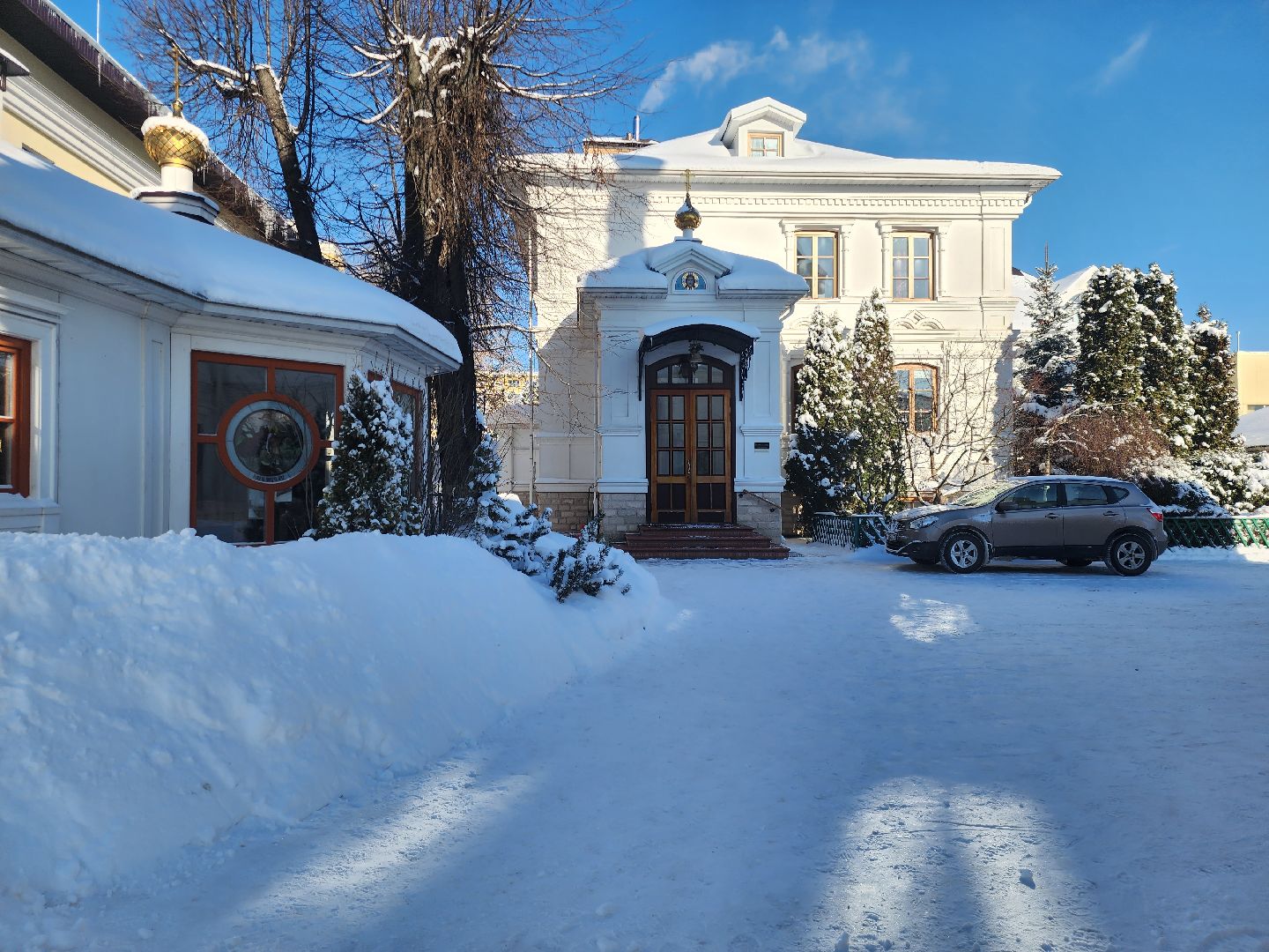 Звенигород, религия, Роспись храма,