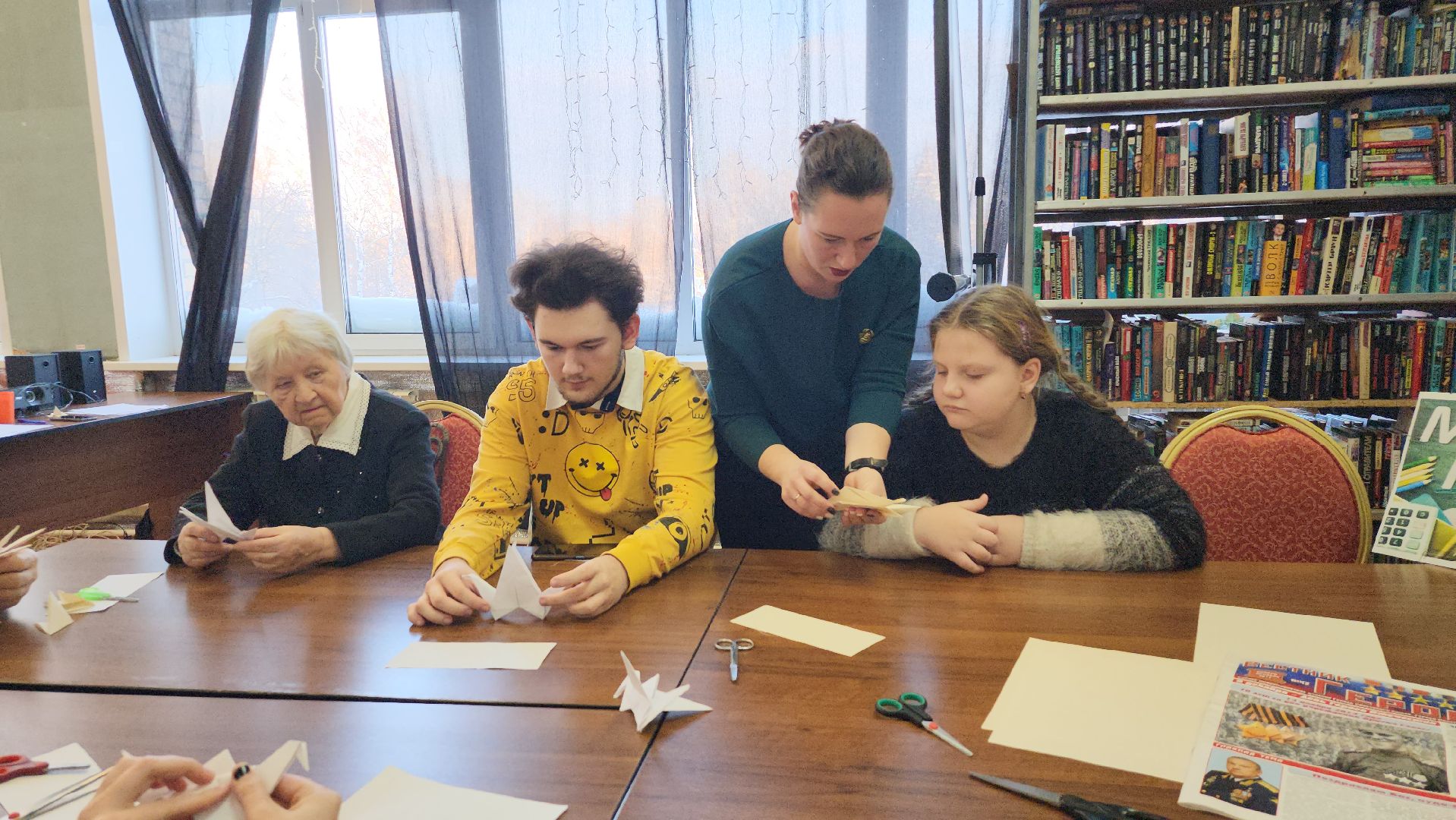 день юных героев-антифашистов, Великая Отечественная война, библиотека, Старая Купавна, Богородский городской округ,