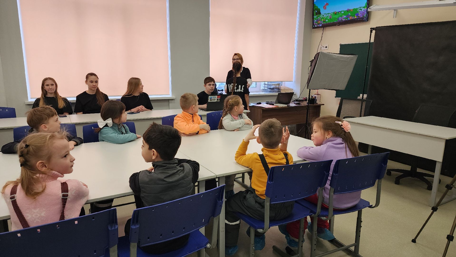 кашира, школа 9, медиацентр, ммц росток, детский сад, журналисты, мастер-класс,