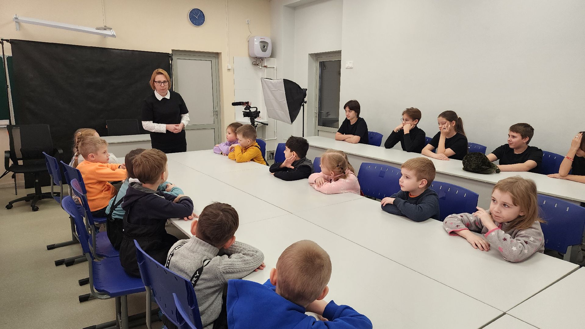 кашира, школа 9, медиацентр, ммц росток, детский сад, журналисты, мастер-класс,