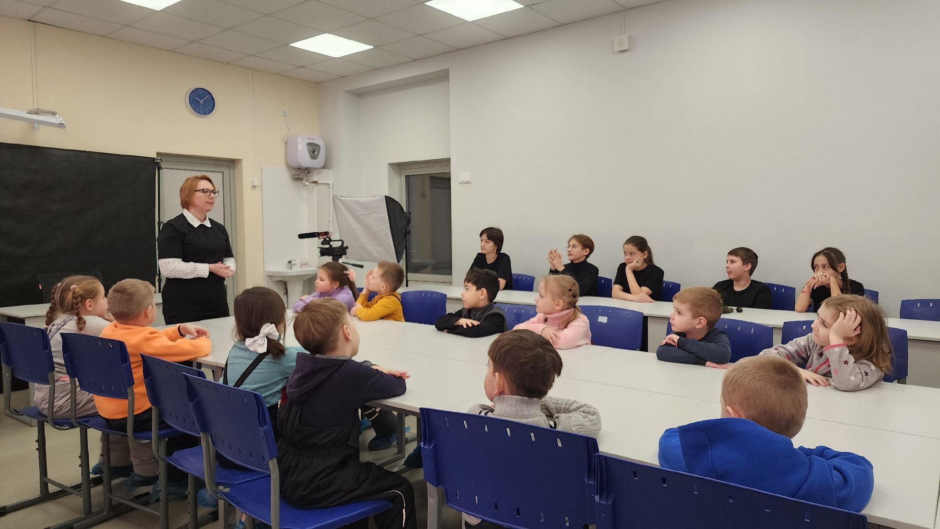 кашира, школа 9, медиацентр, ммц росток, детский сад, журналисты, мастер-класс,