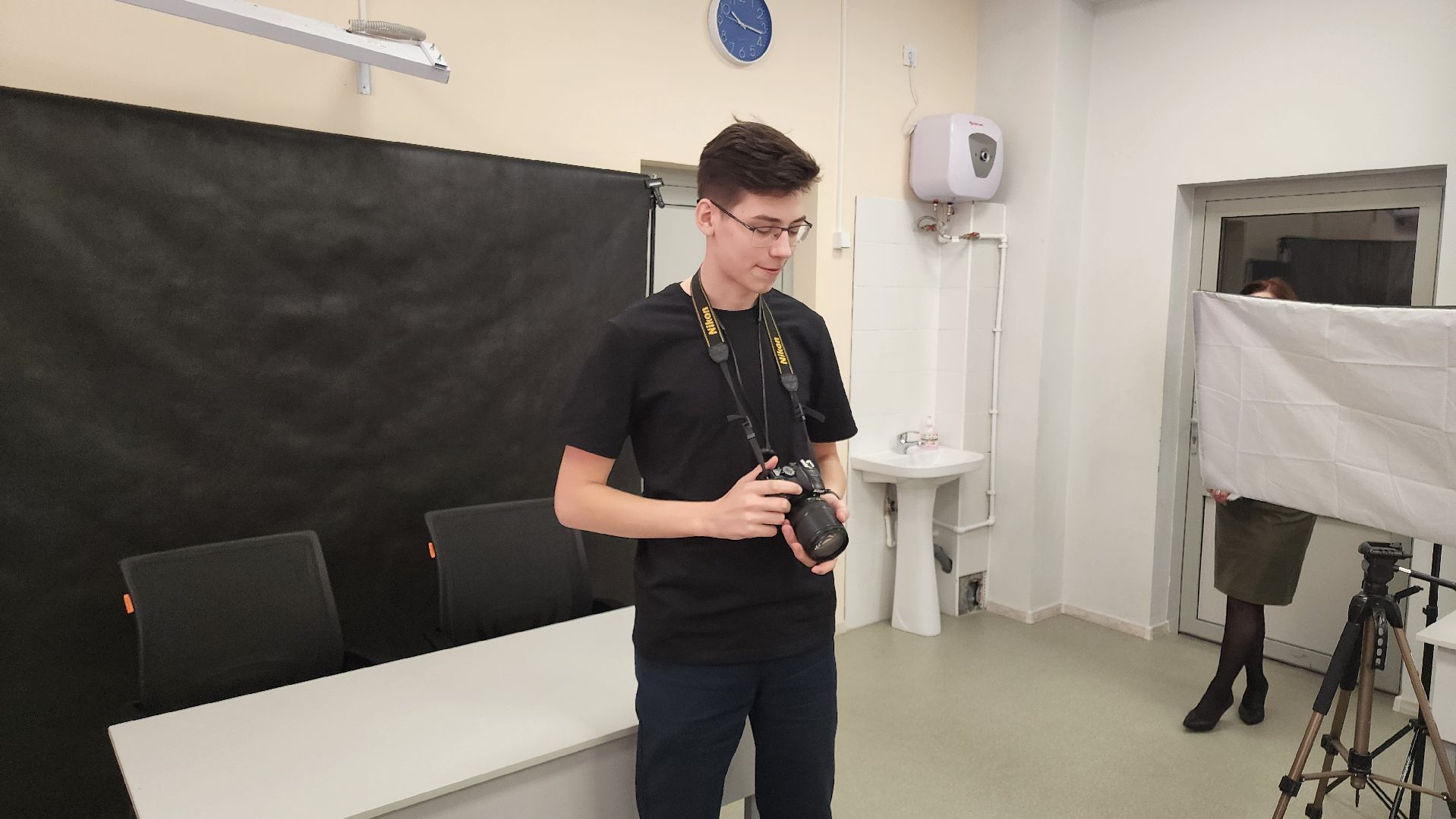 кашира, школа 9, медиацентр, ммц росток, детский сад, журналисты, мастер-класс,