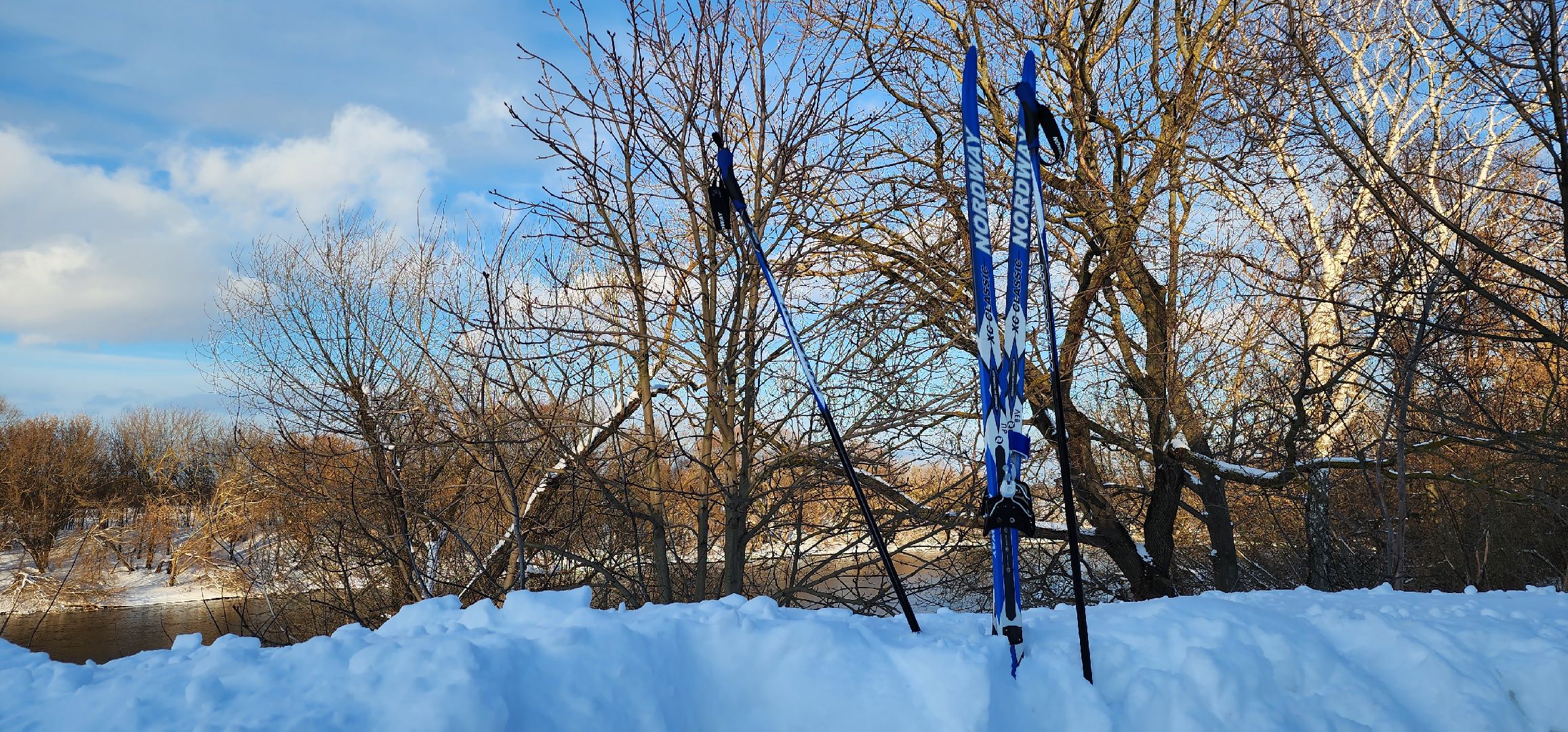 Коломна, туризм, поход, лыжи,