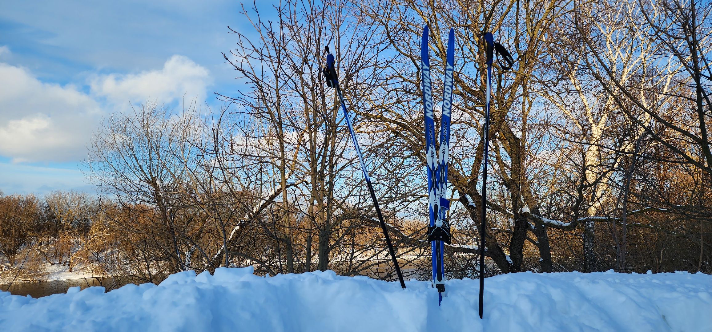 Коломна, туризм, поход, лыжи,