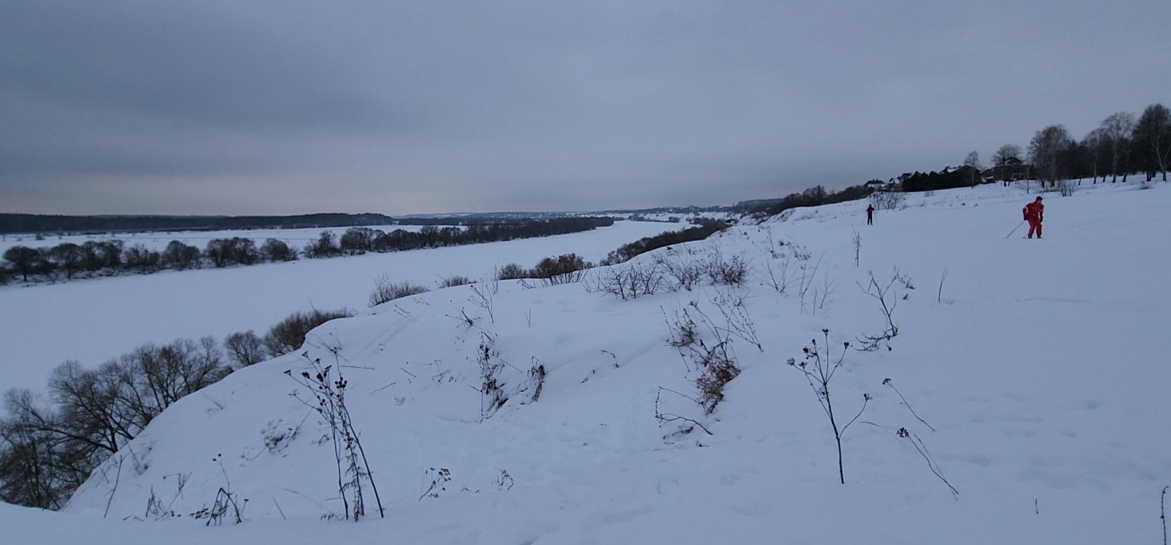 Коломна, туризм, поход, лыжи,