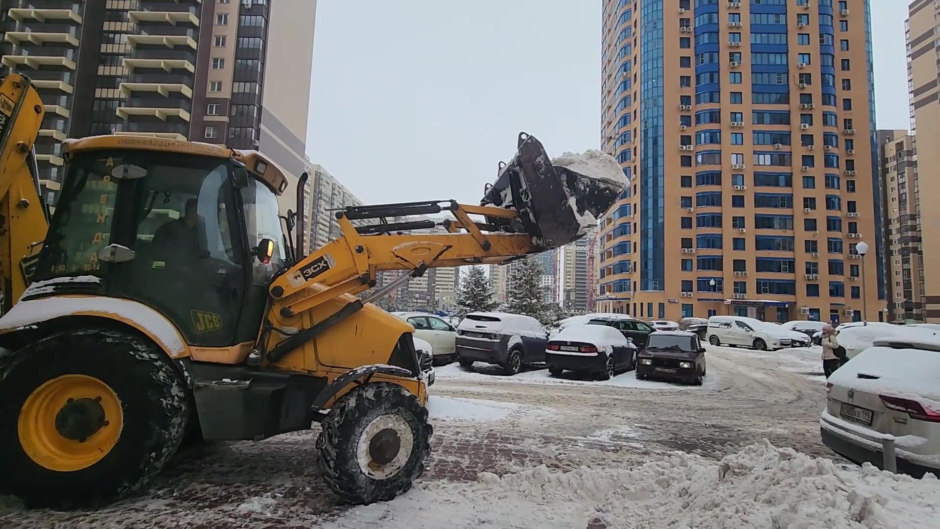 Реутов, ЖКХ, очистка гоода, снег, циклон ольга, вывоз снега,