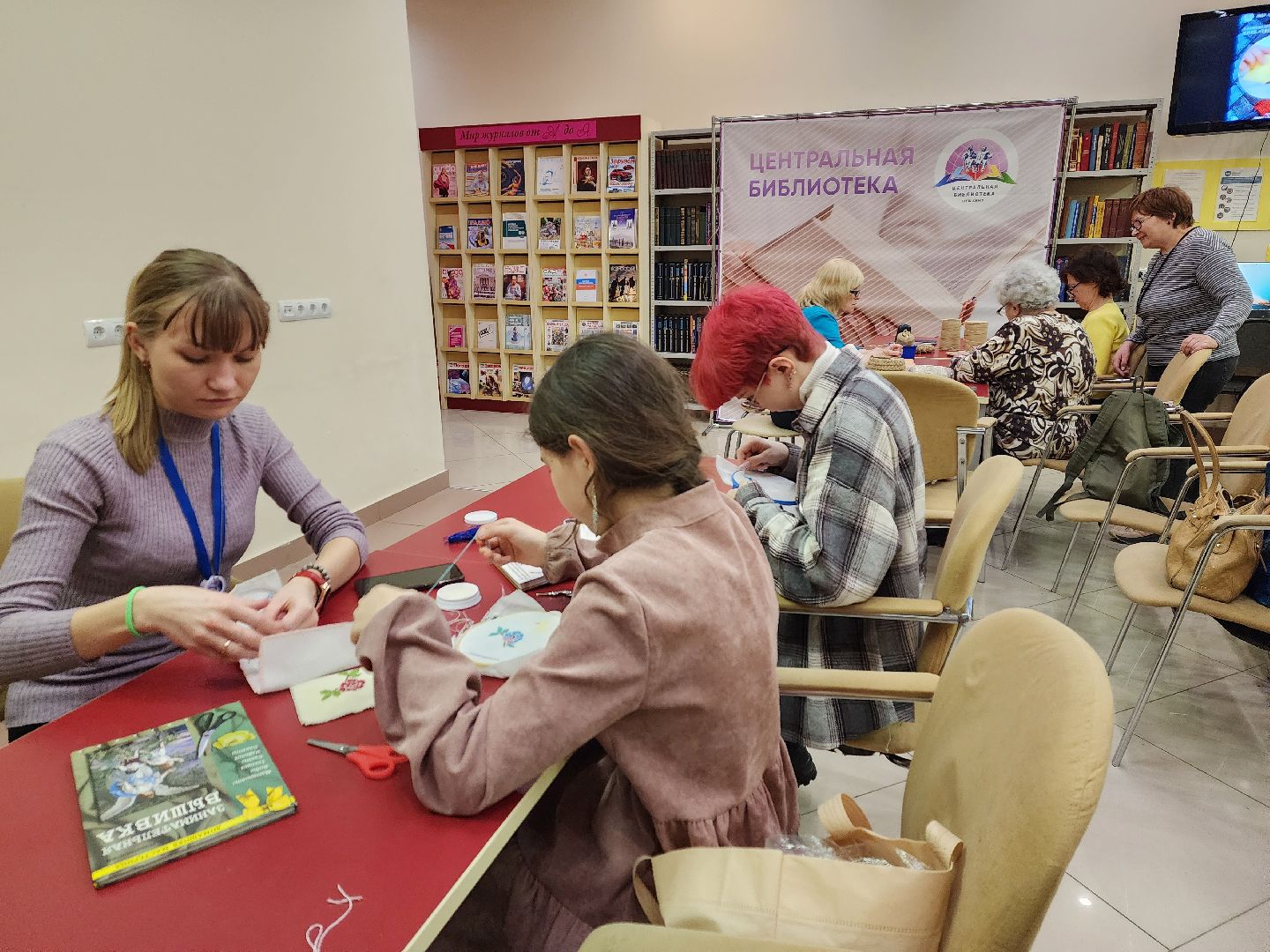 пушкино, вышивка, кружки, эксклюзив,