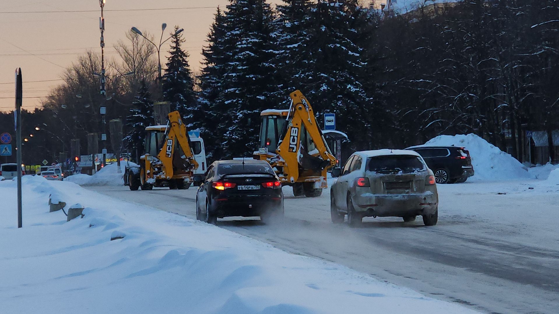 циклон, Ольга, снегопад, уборка, ликвидация последствий снегопада,