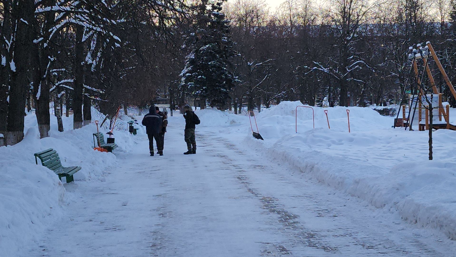 циклон, Ольга, снегопад, уборка, ликвидация последствий снегопада,