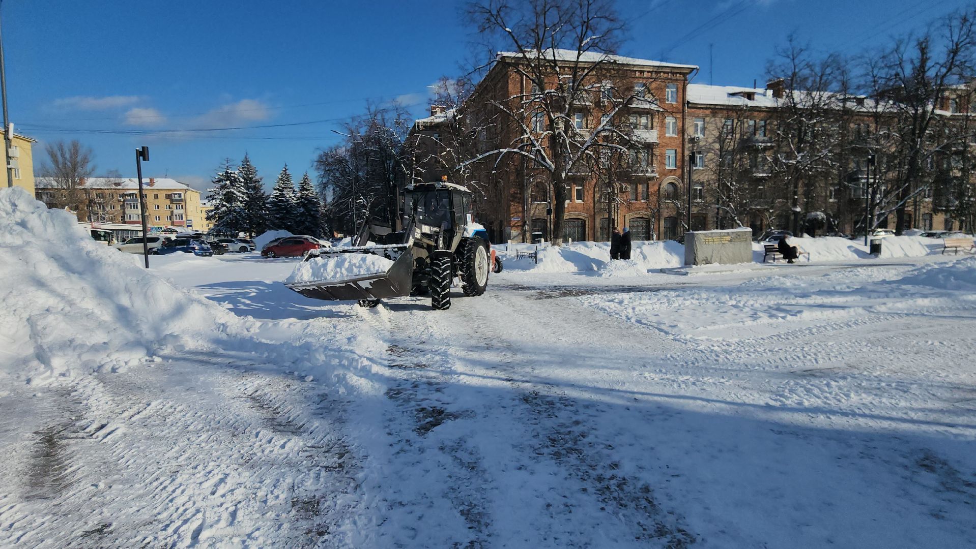 циклон, Ольга, снегопад, уборка, ликвидация последствий снегопада,