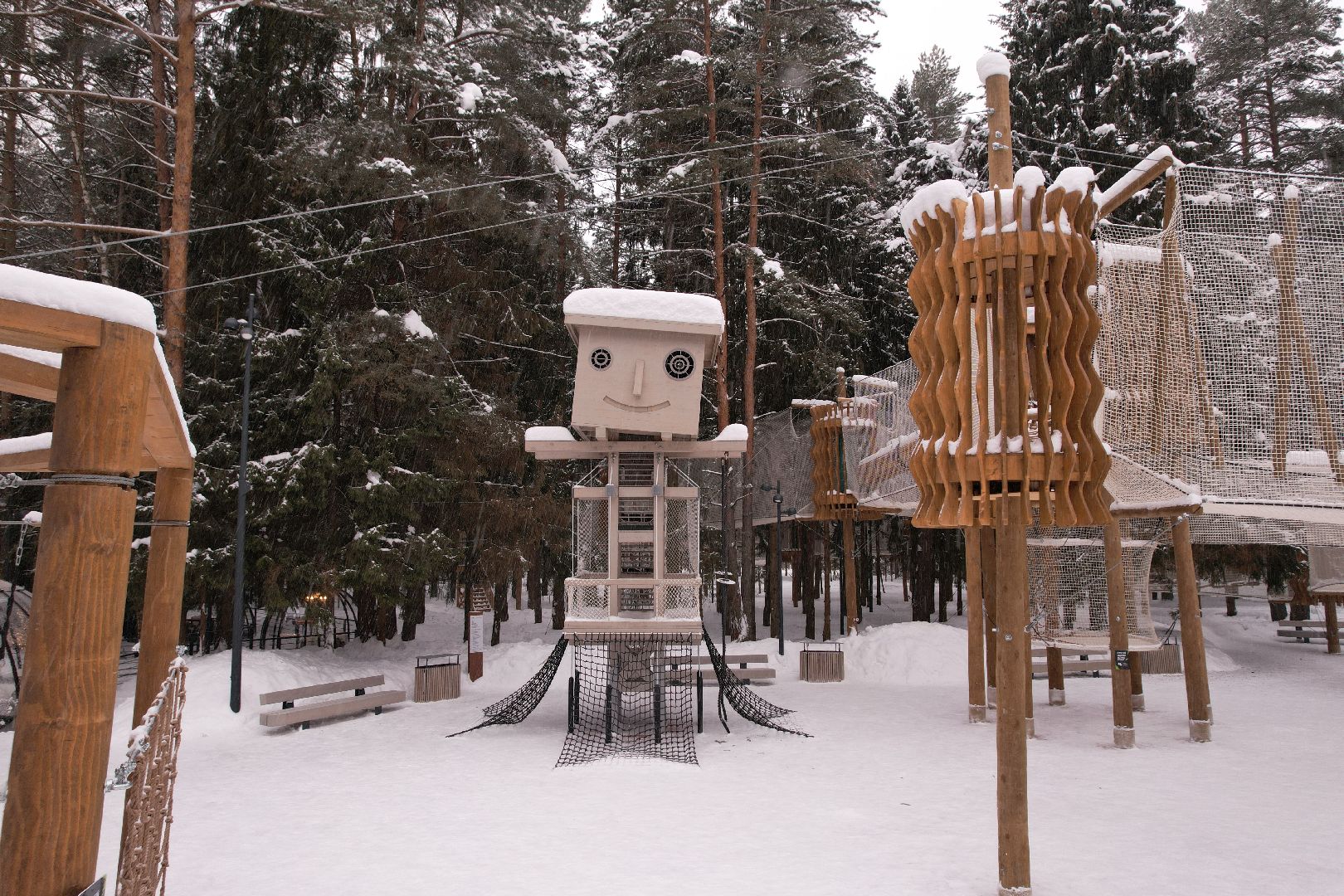 видео с коптера, благоустройство, парки, истра,