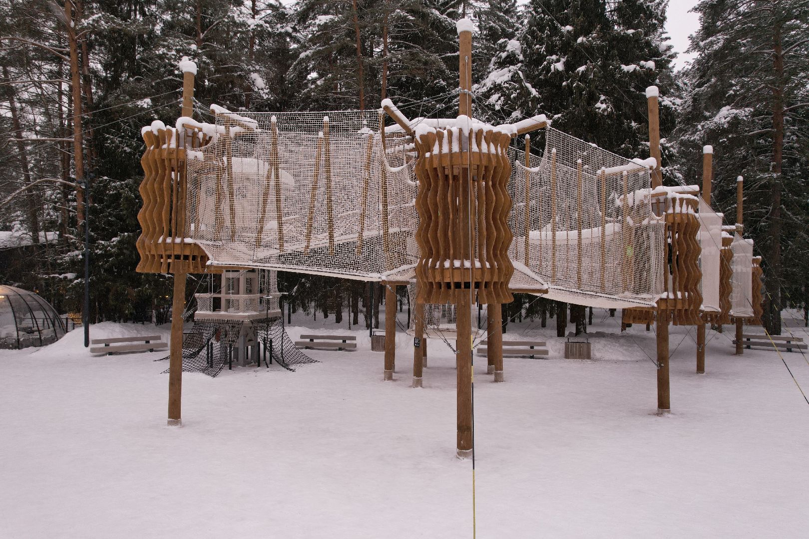 видео с коптера, благоустройство, парки, истра,