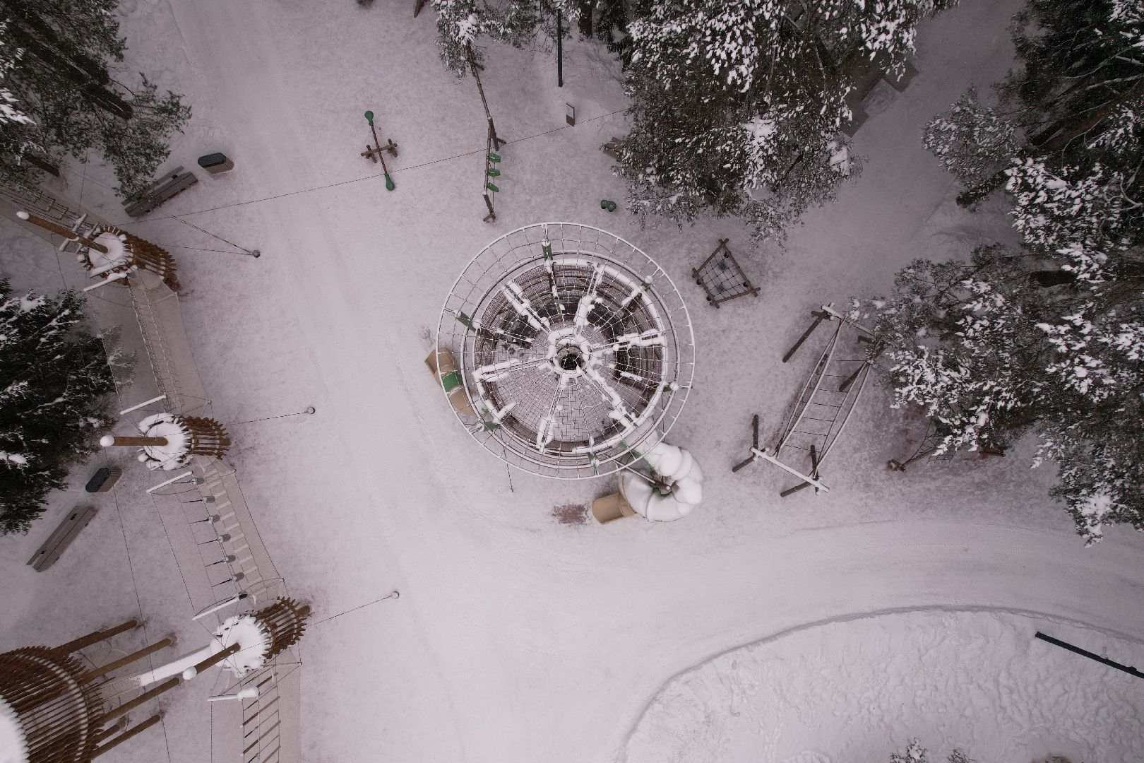 видео с коптера, благоустройство, парки, истра,