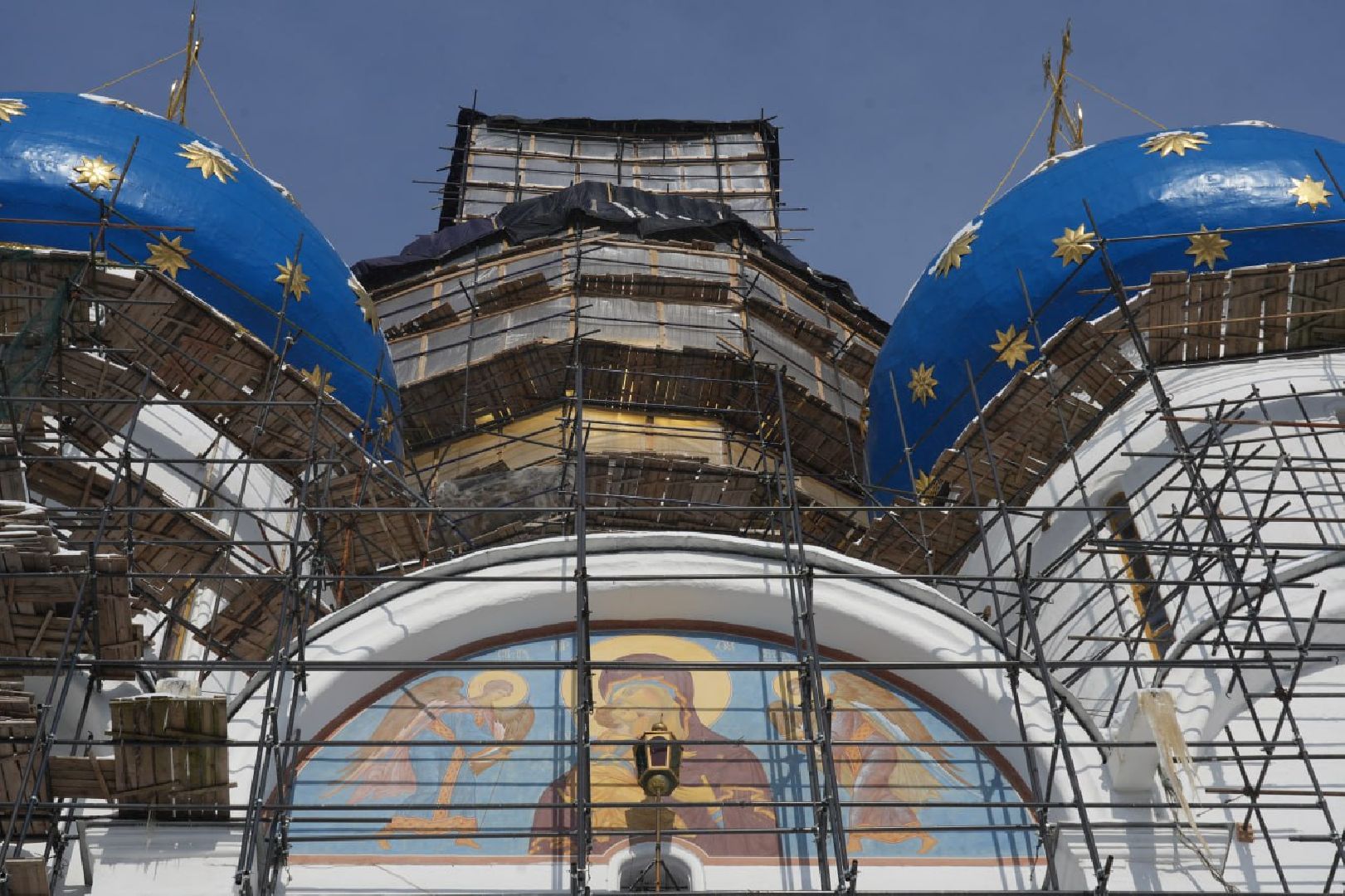 Сергиев Посад, Троице-Сергиева Лавра, Реставрация, Успенский собор, Уникальная работа, Религия, Архитектура,