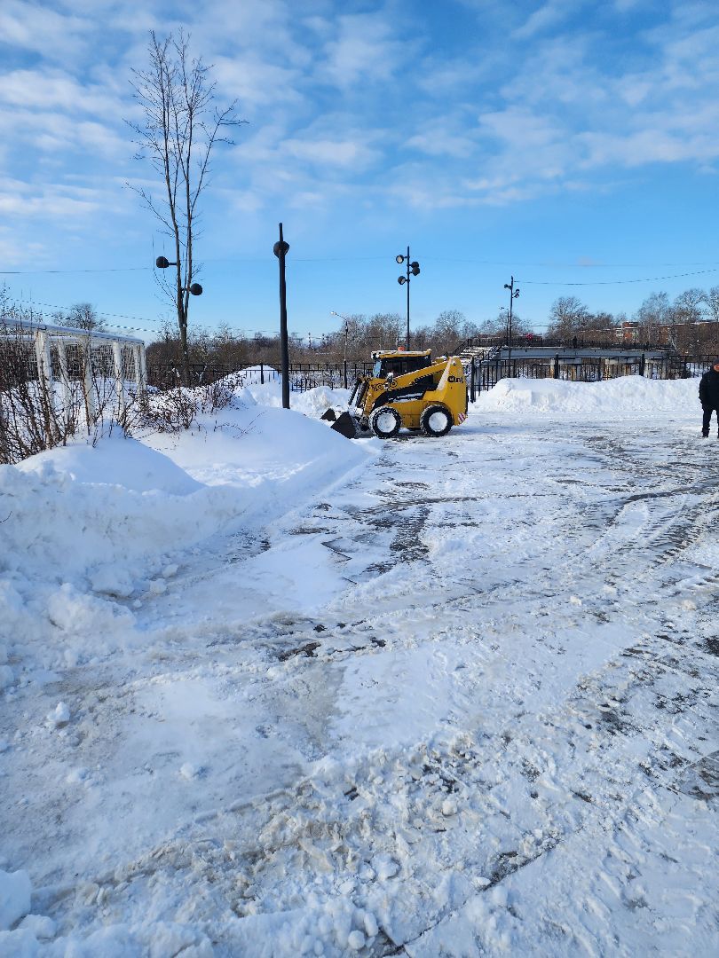циклон ольга, уборка снега, орехово зуево,
