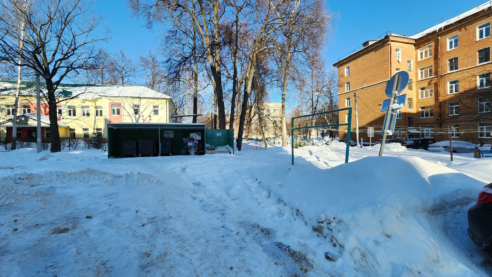 ступино, благоустройство, знаки у мусорок ступино,