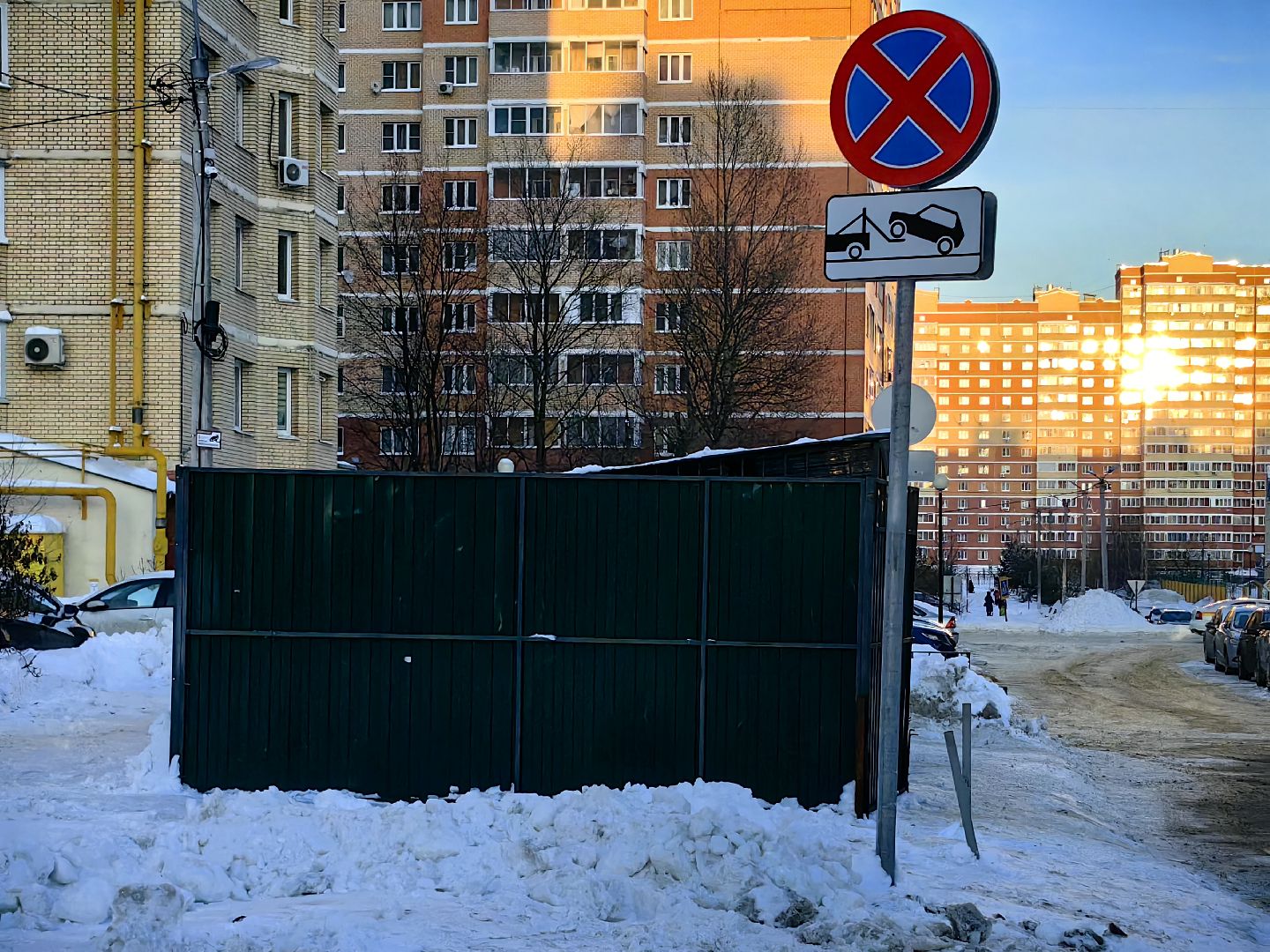 площадка, мусор, парковка, знак,