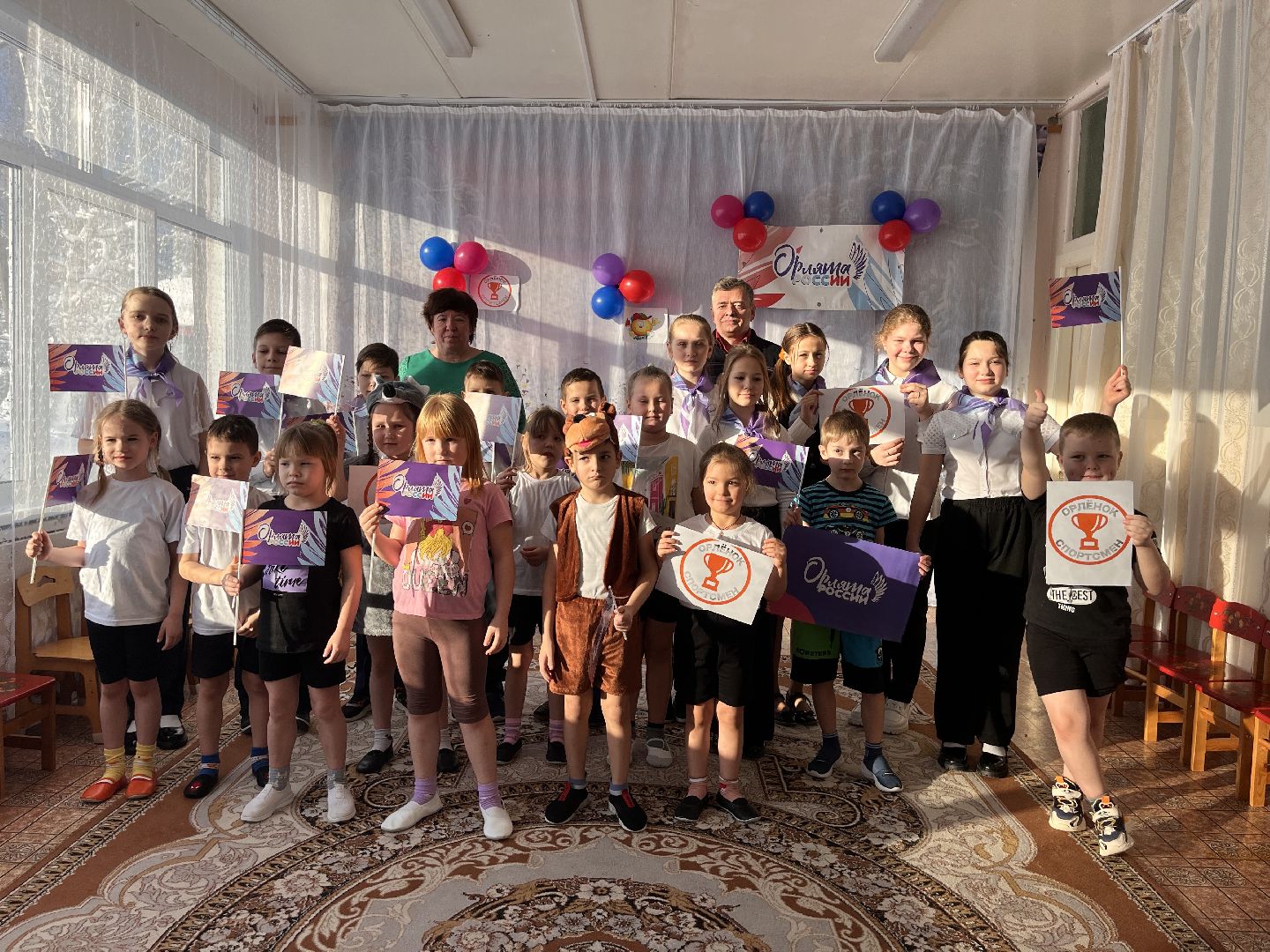 шаховская, орлята россии, дети, детский сад,