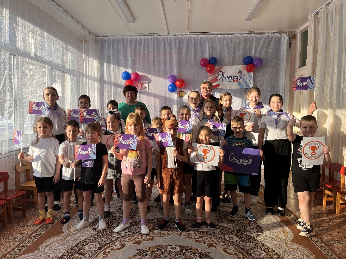 шаховская, орлята россии, дети, детский сад,