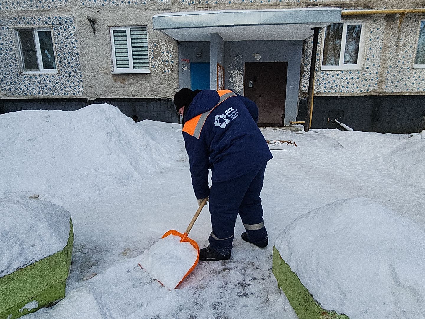 коломна, жкх, зима 2024, уборка снега,