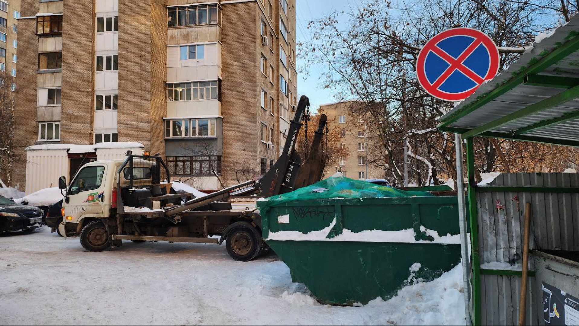 люберцы, контейнерная площадка, спецтехника, добродел,