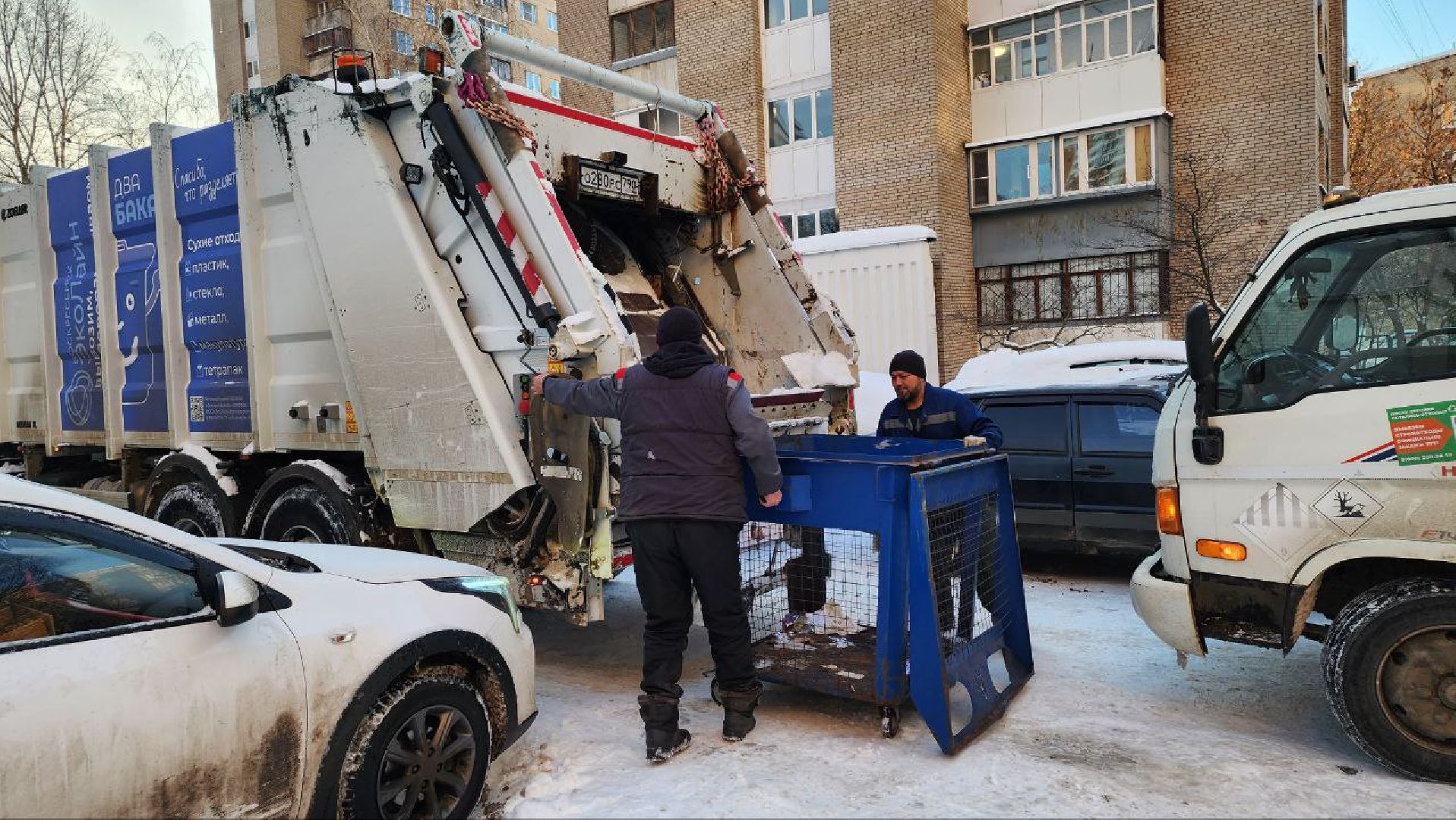 люберцы, контейнерная площадка, спецтехника, добродел,