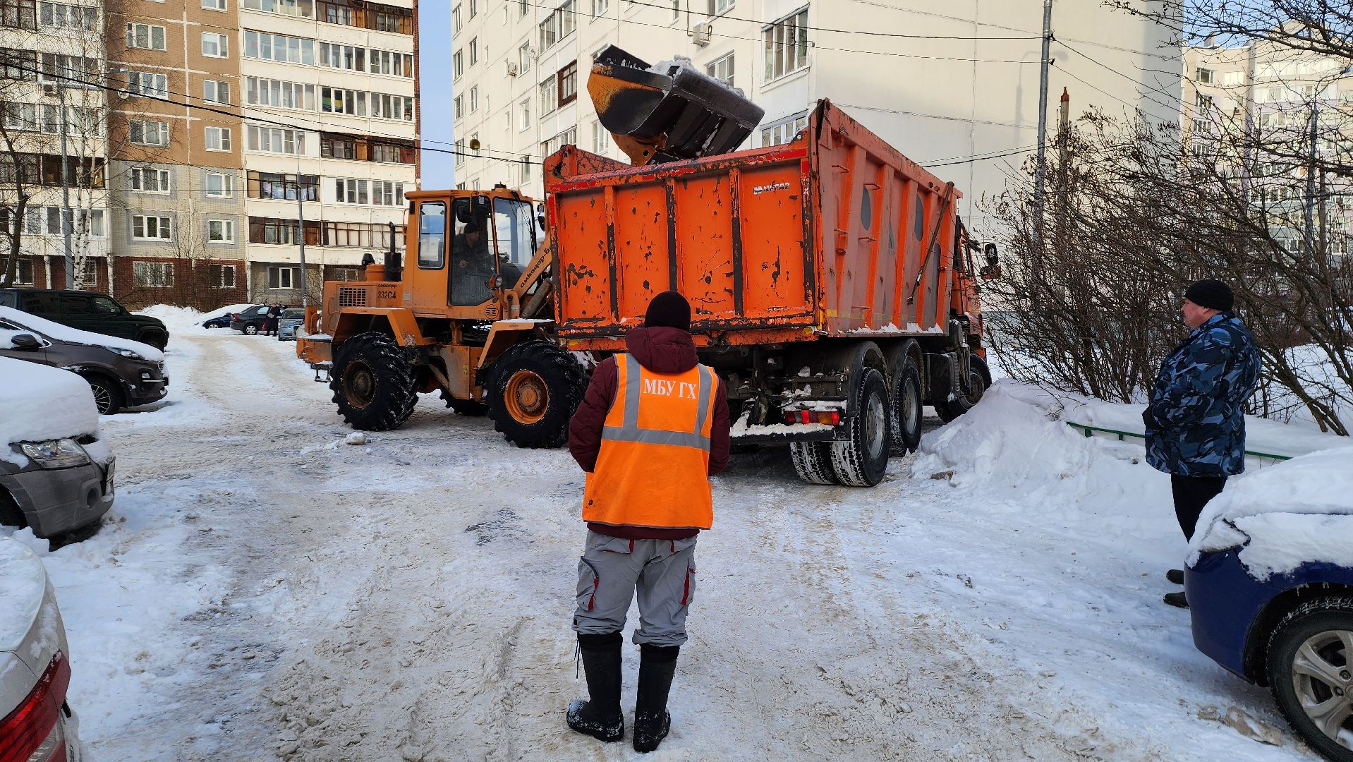 Городской округ Пушкинский, Ивантеевка, Уборка снега, городское хозяйство ивантеевка,