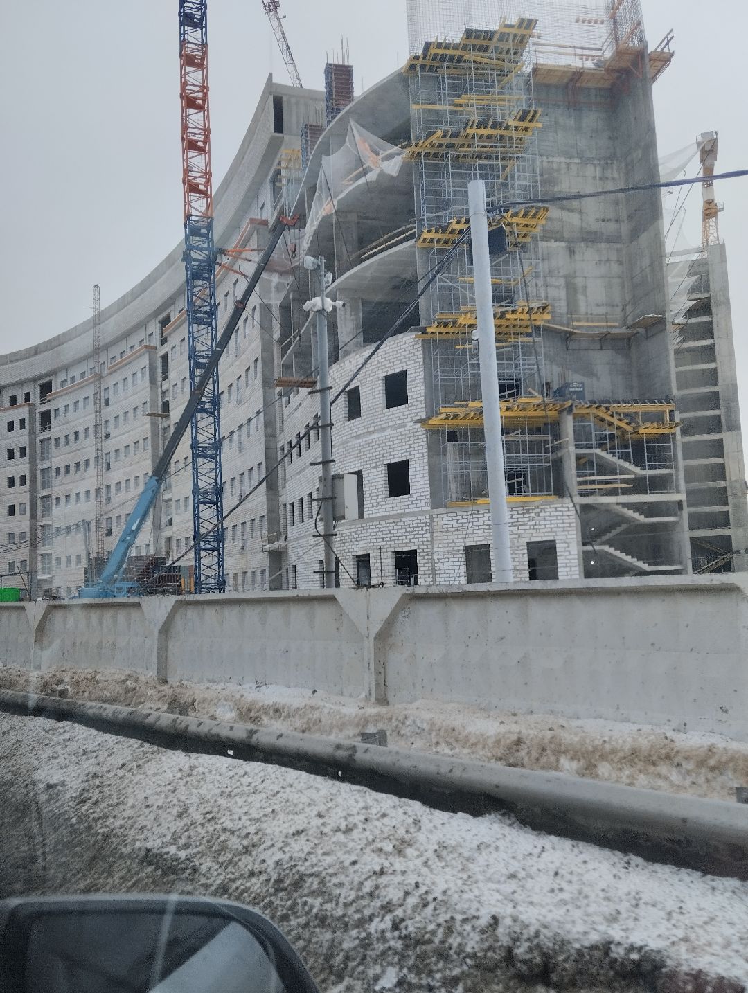 Больница, строительство