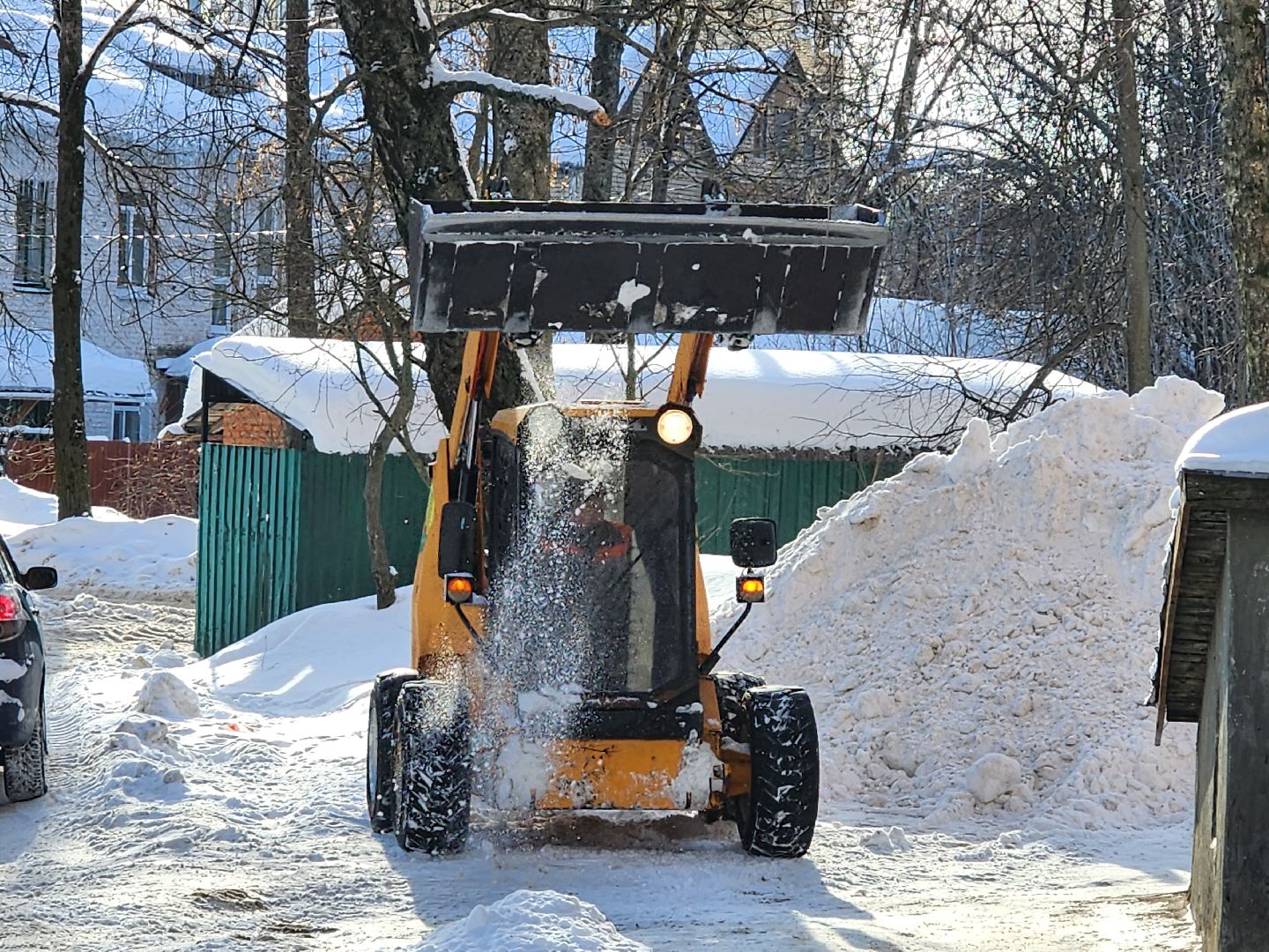 красноармейск, г.о. пушкинский, уборка снега, уборка общественных территорий,