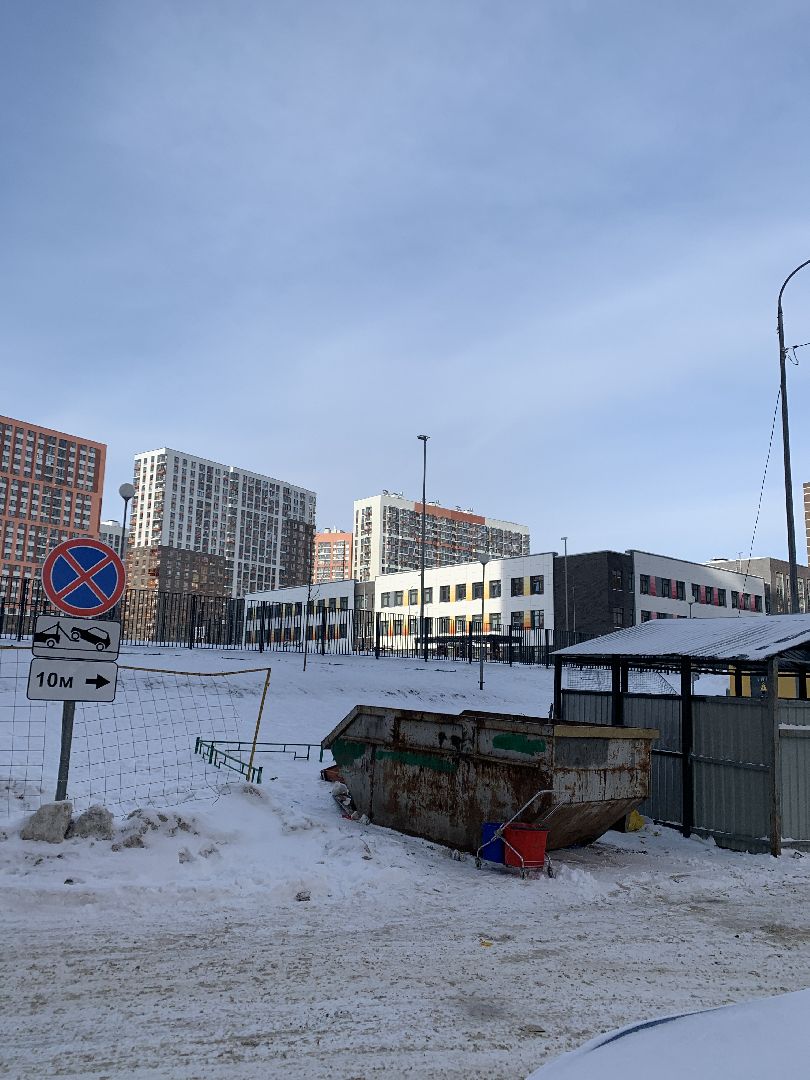 Балашиха, Подмосковье, Контейнерные площадки, Знаки запрета парковки, дорожные знаки,