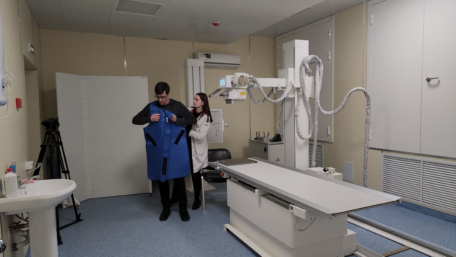 серпухов, подмосковье, рентген-аппарат, поликлиника, здоровье, медицина, медицина подмосковья,