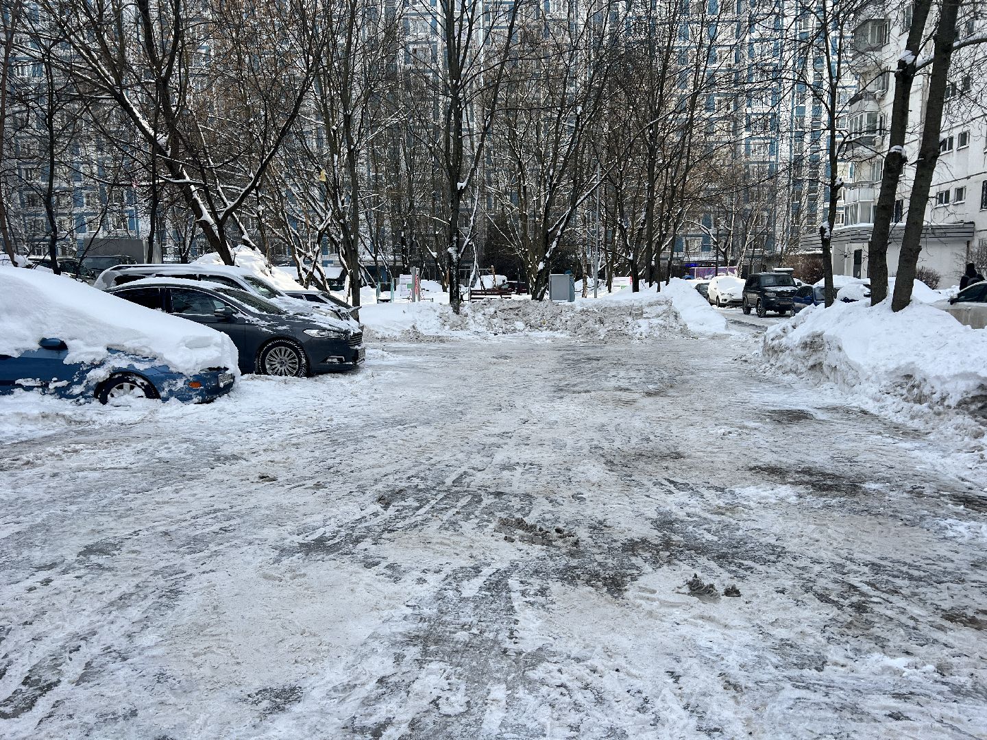 химки, уборка снега, жкх, уборка дворов, снегопад,