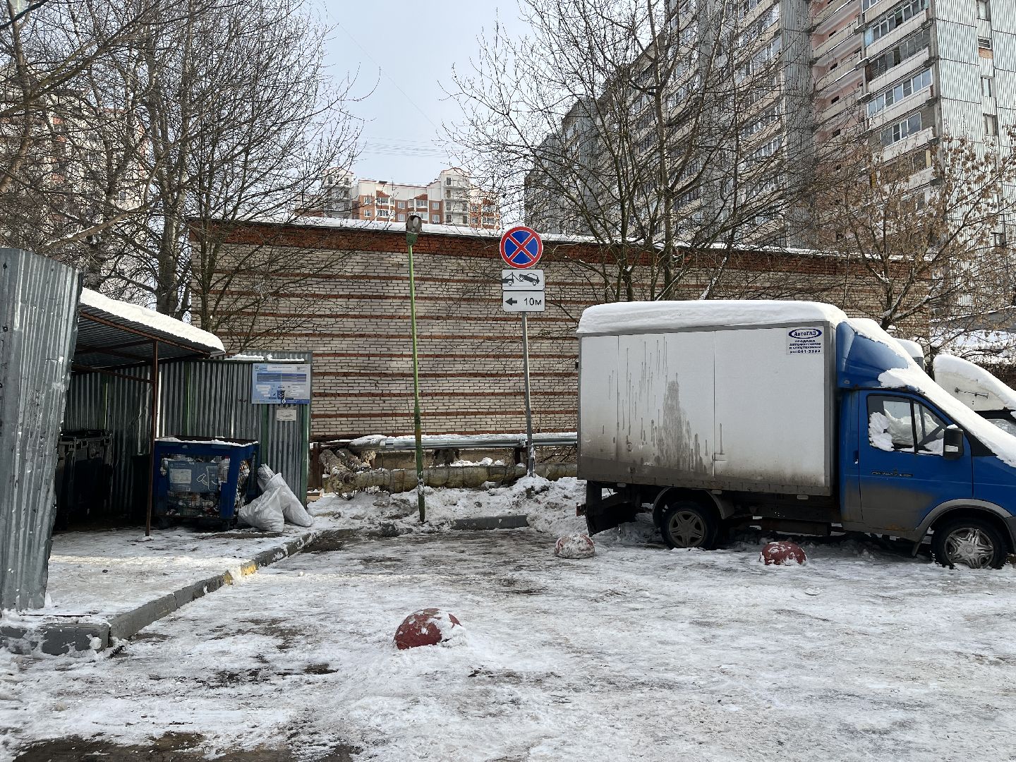 контейнерная площадка, мусор, вывоз мусора,