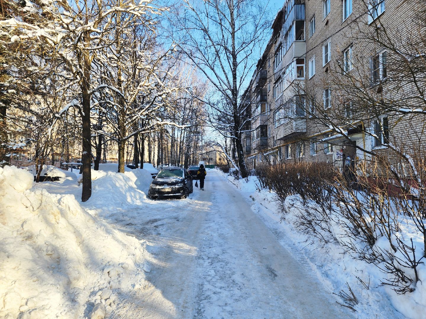 Звенигород, ЖКХ, Уборка снега,