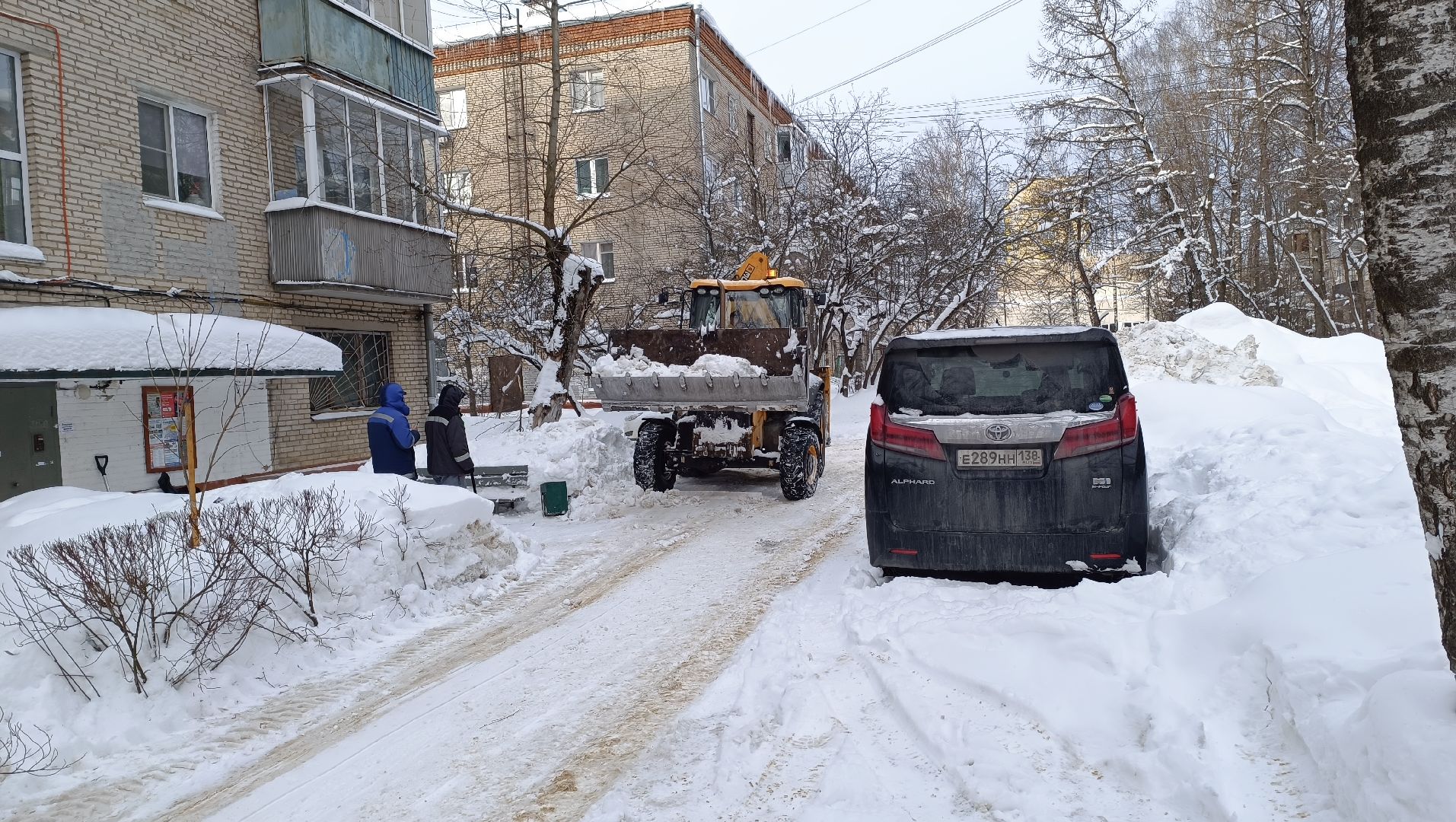 уборка снега, лобня, жкх,