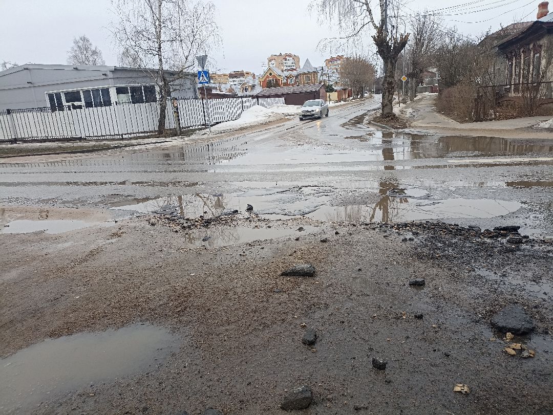 Серпухов, дороги, благоустройство