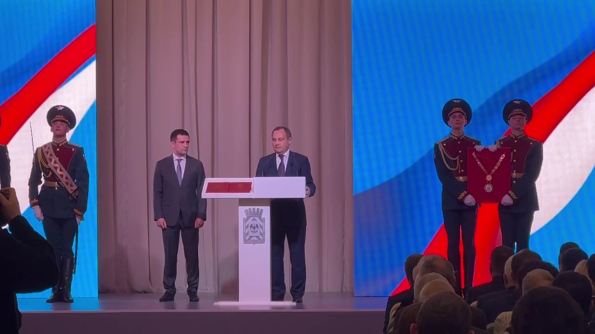 Видное, инаугурация, Станислав Каторов, новый глава, присяга, клятва, конституция,