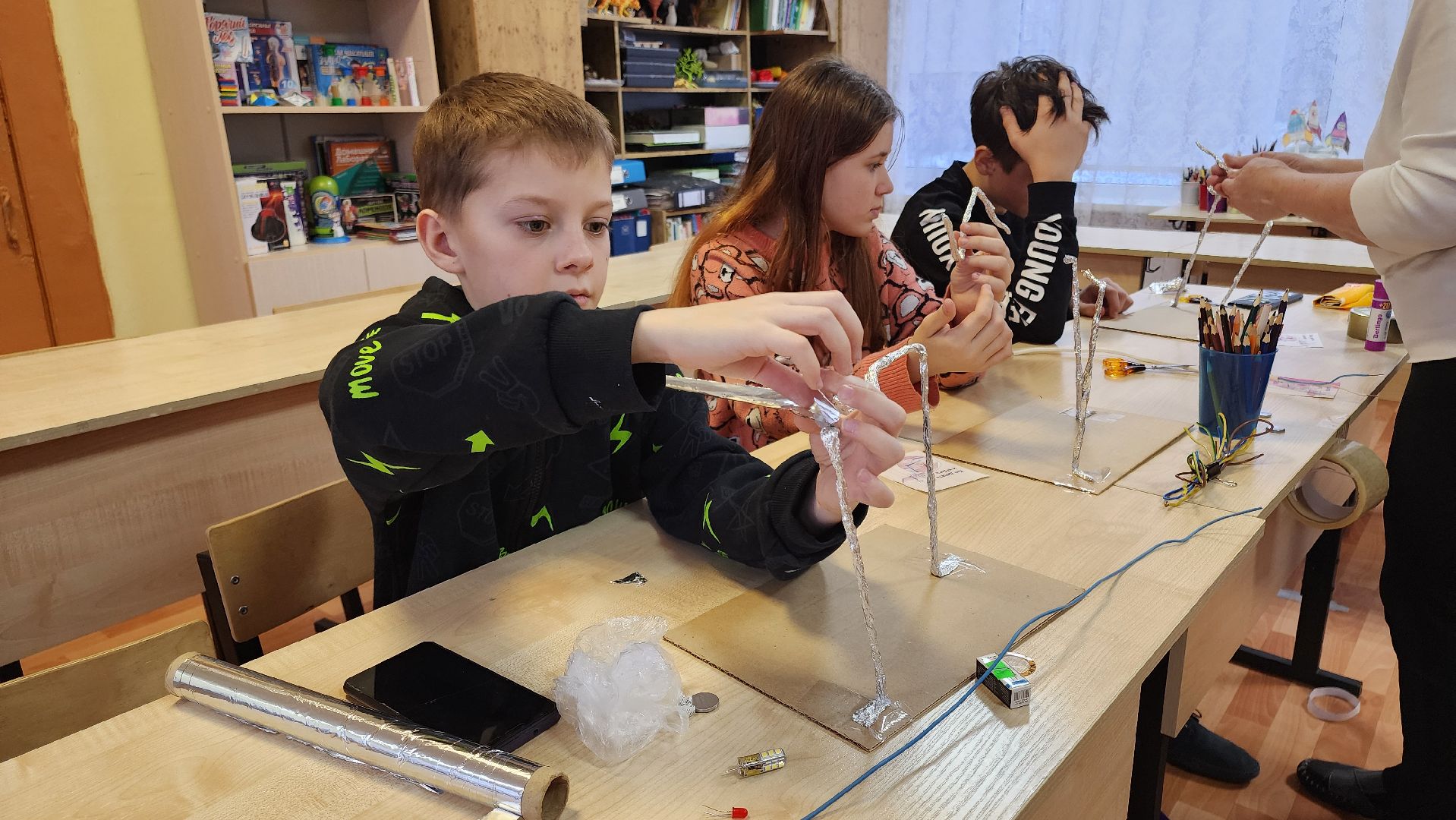 кашира, детский экологический центр, экологический экспериментариум, день науки, наука, физика, математика, химия,