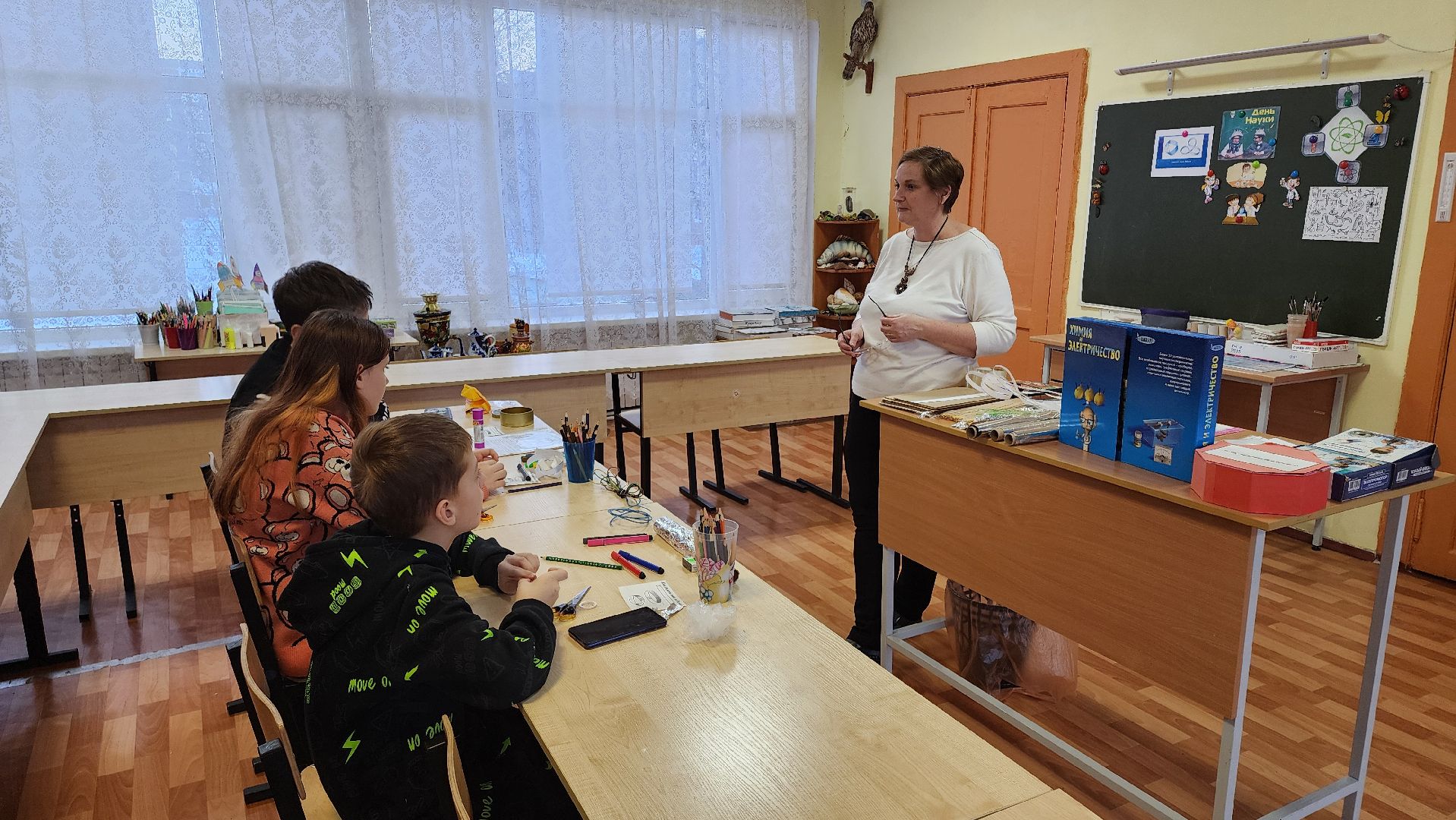 кашира, детский экологический центр, экологический экспериментариум, день науки, наука, физика, математика, химия,