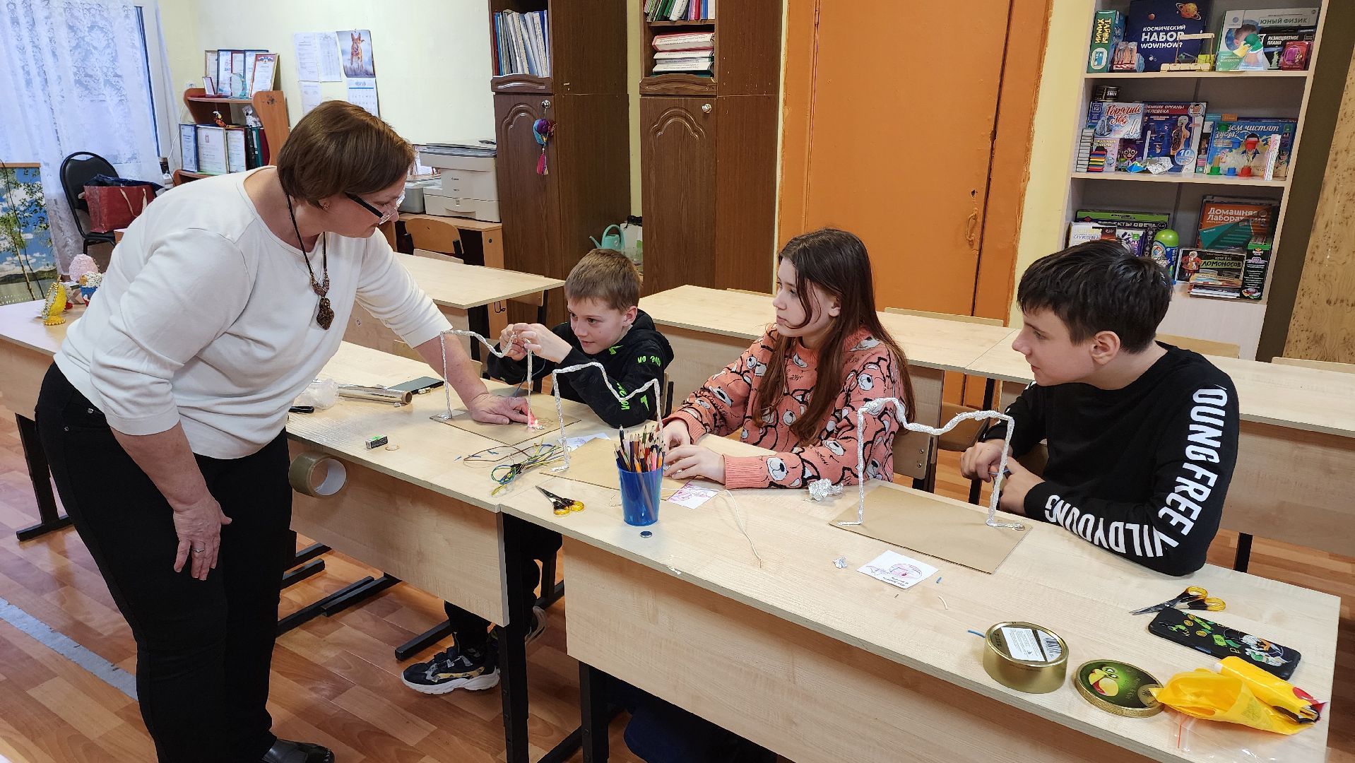 кашира, детский экологический центр, экологический экспериментариум, день науки, наука, физика, математика, химия,