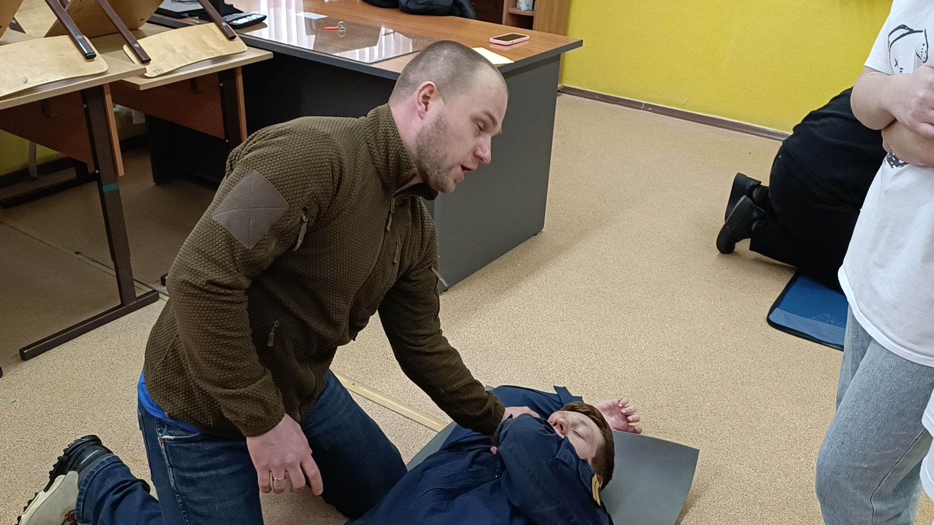 мастер-класс, пожарная безопасность, волонтеры, дмитровский техникум,