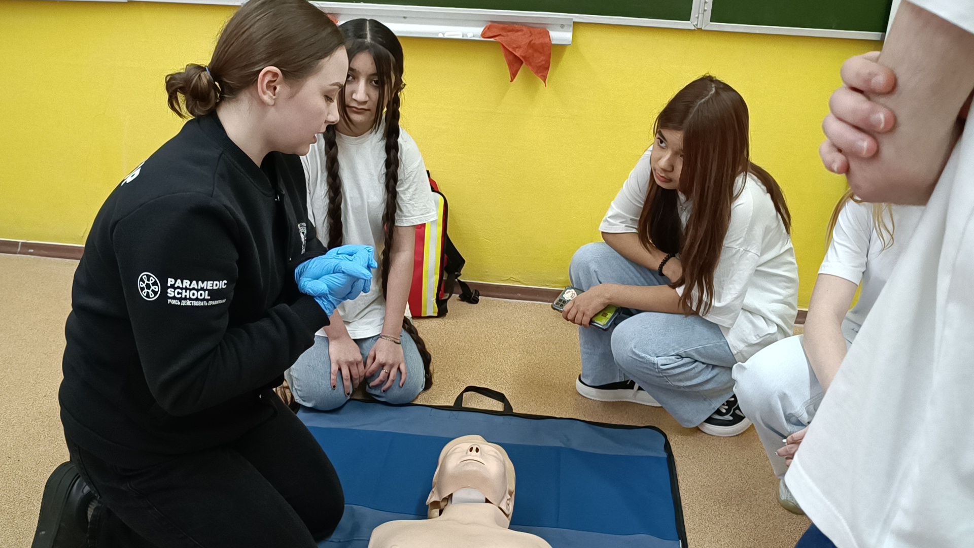 мастер-класс, пожарная безопасность, волонтеры, дмитровский техникум,