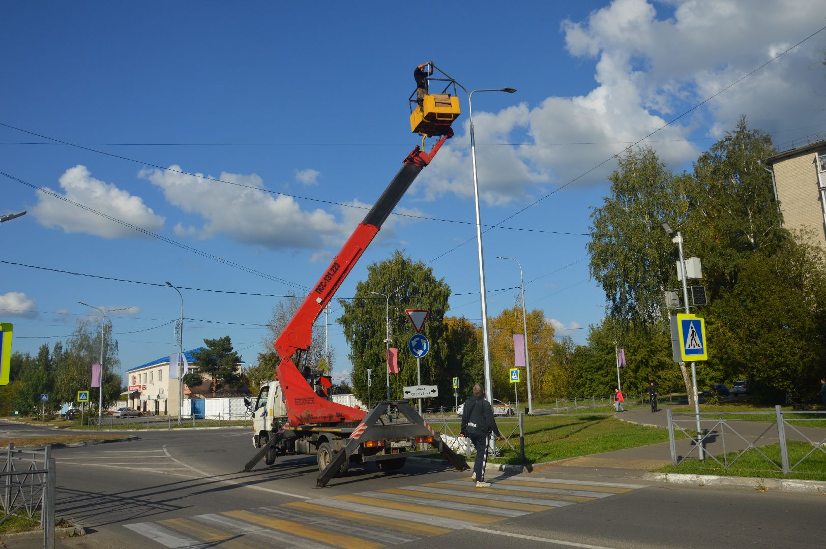 шатура, уличное освещение, светлый город, национальный проект,