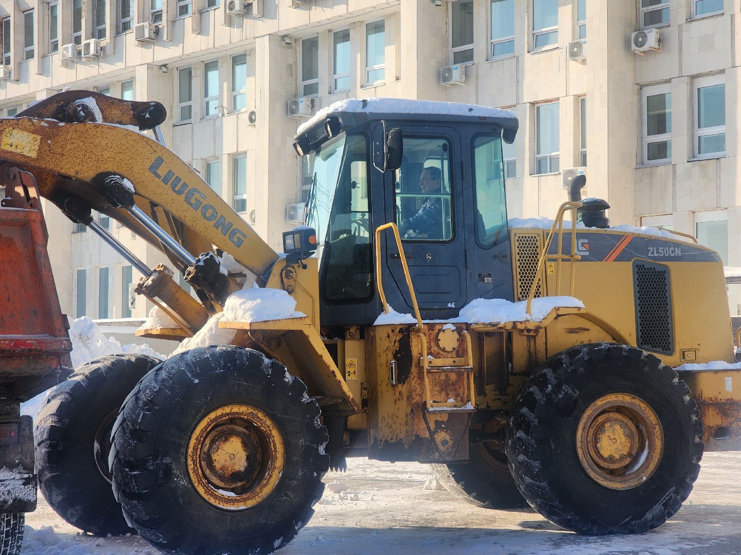 уборка снега, коммунальная техника, коммунальщики, руза, рузский городской округ, московская область, подмосковье,
