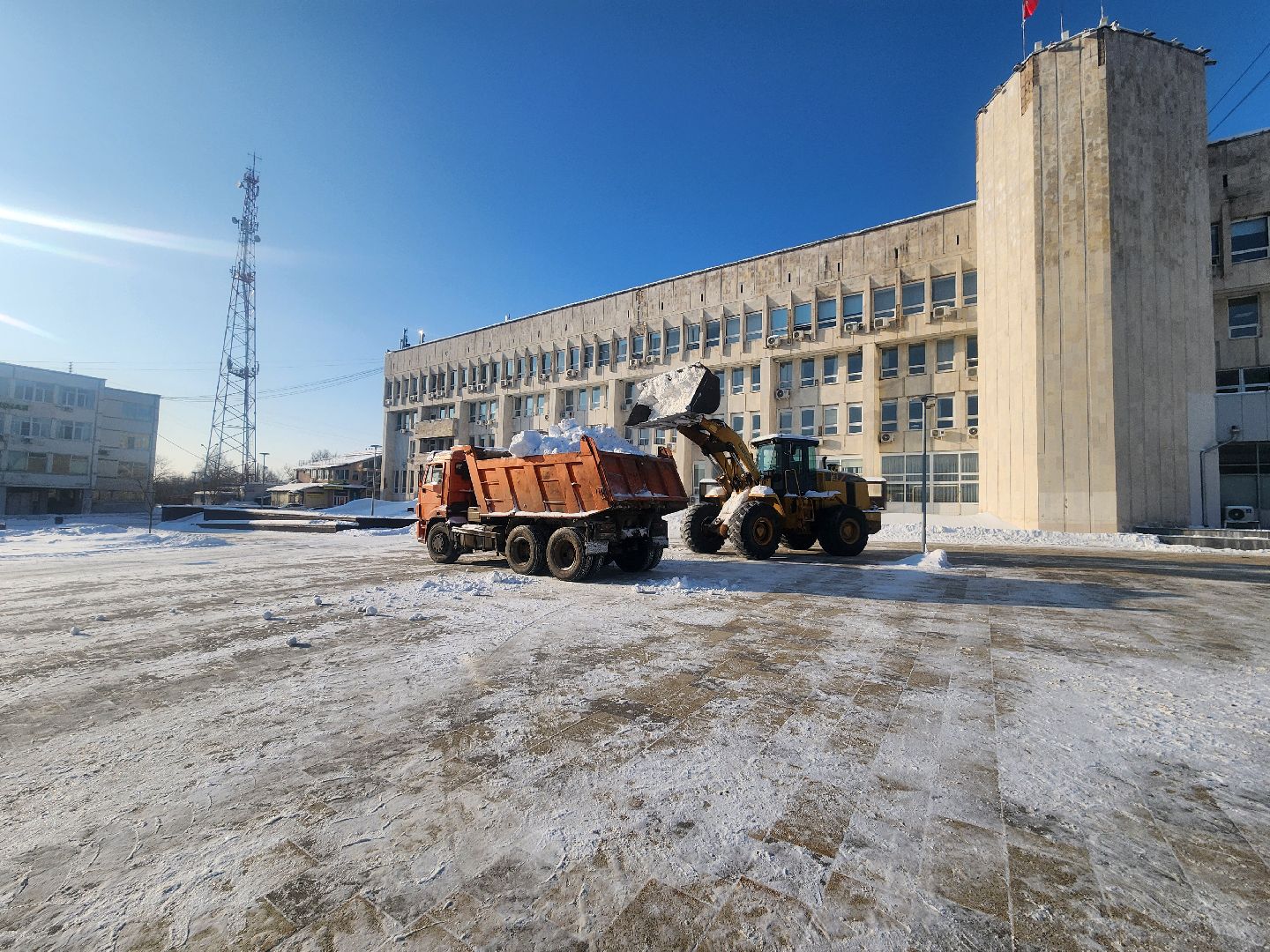 уборка снега, коммунальная техника, коммунальщики, руза, рузский городской округ, московская область, подмосковье,