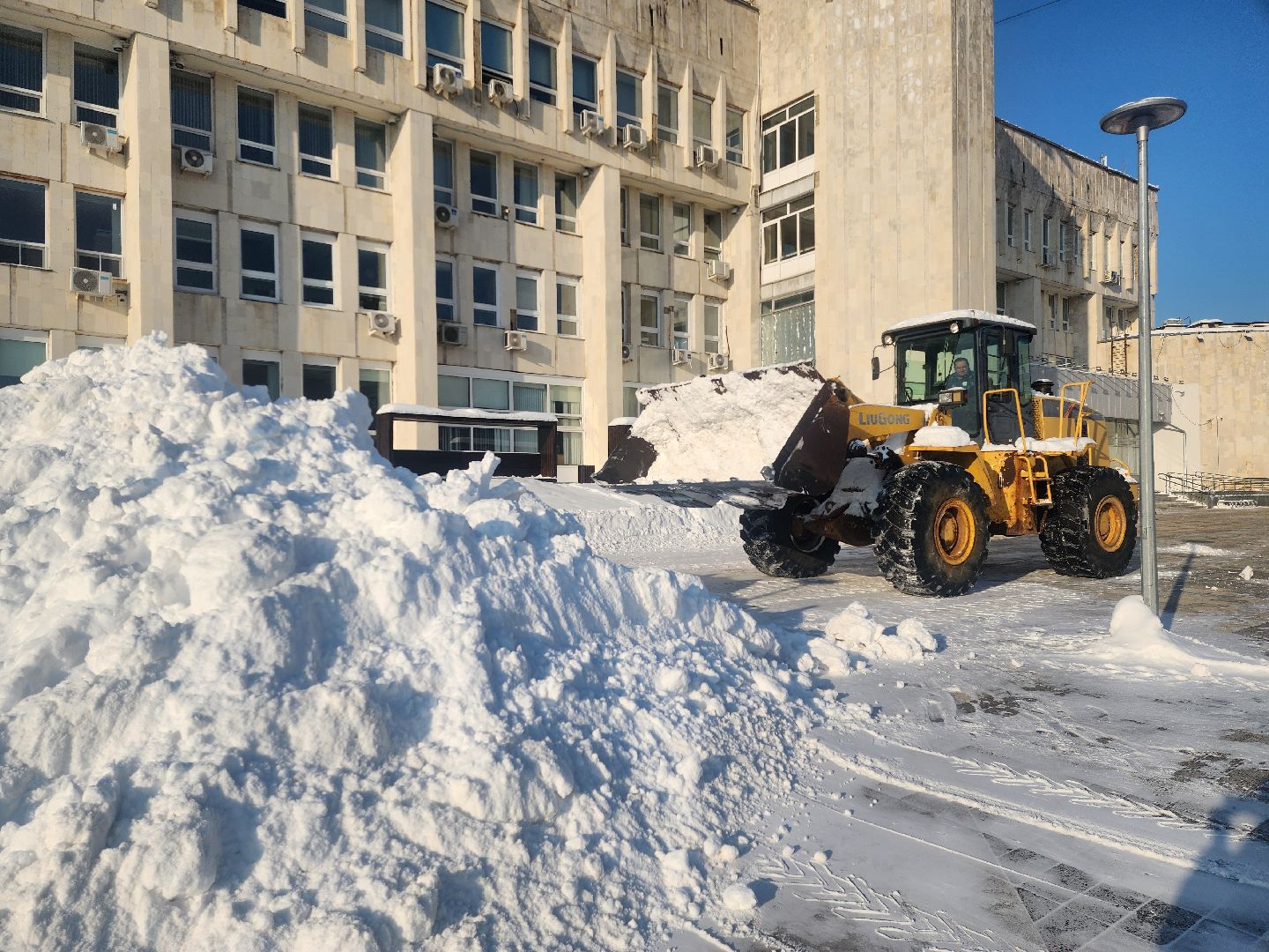 уборка снега, коммунальная техника, коммунальщики, руза, рузский городской округ, московская область, подмосковье,