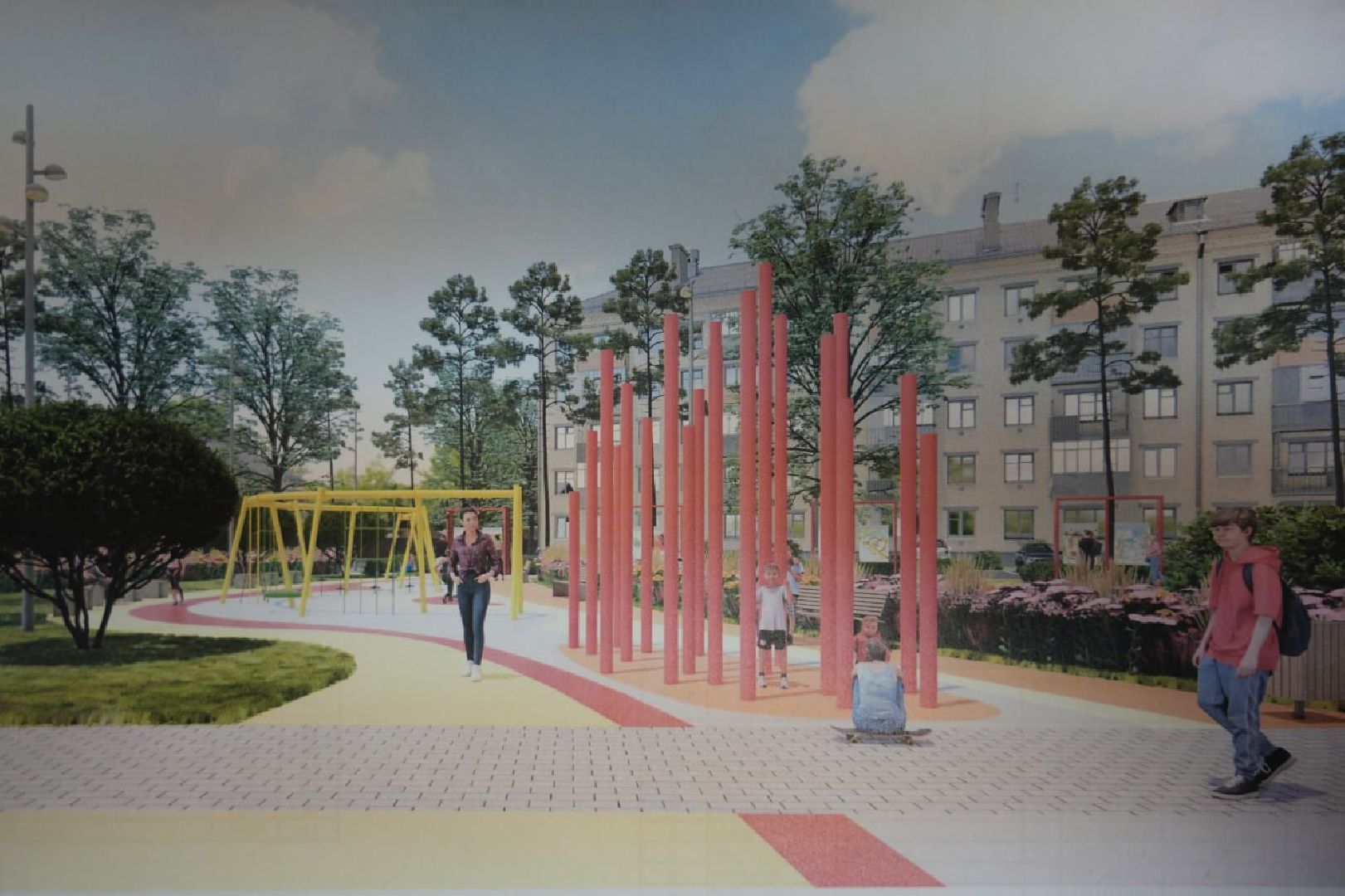 Сергиев Посад, Благоустройство, Отдых, Зоны отдыха, Сквер, Художники, Жители,