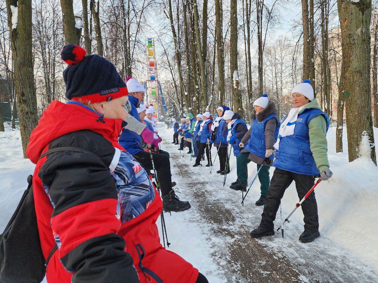 активное долголетие, спорт в подмосковье, скандинавская ходьба, все на старт, видное,