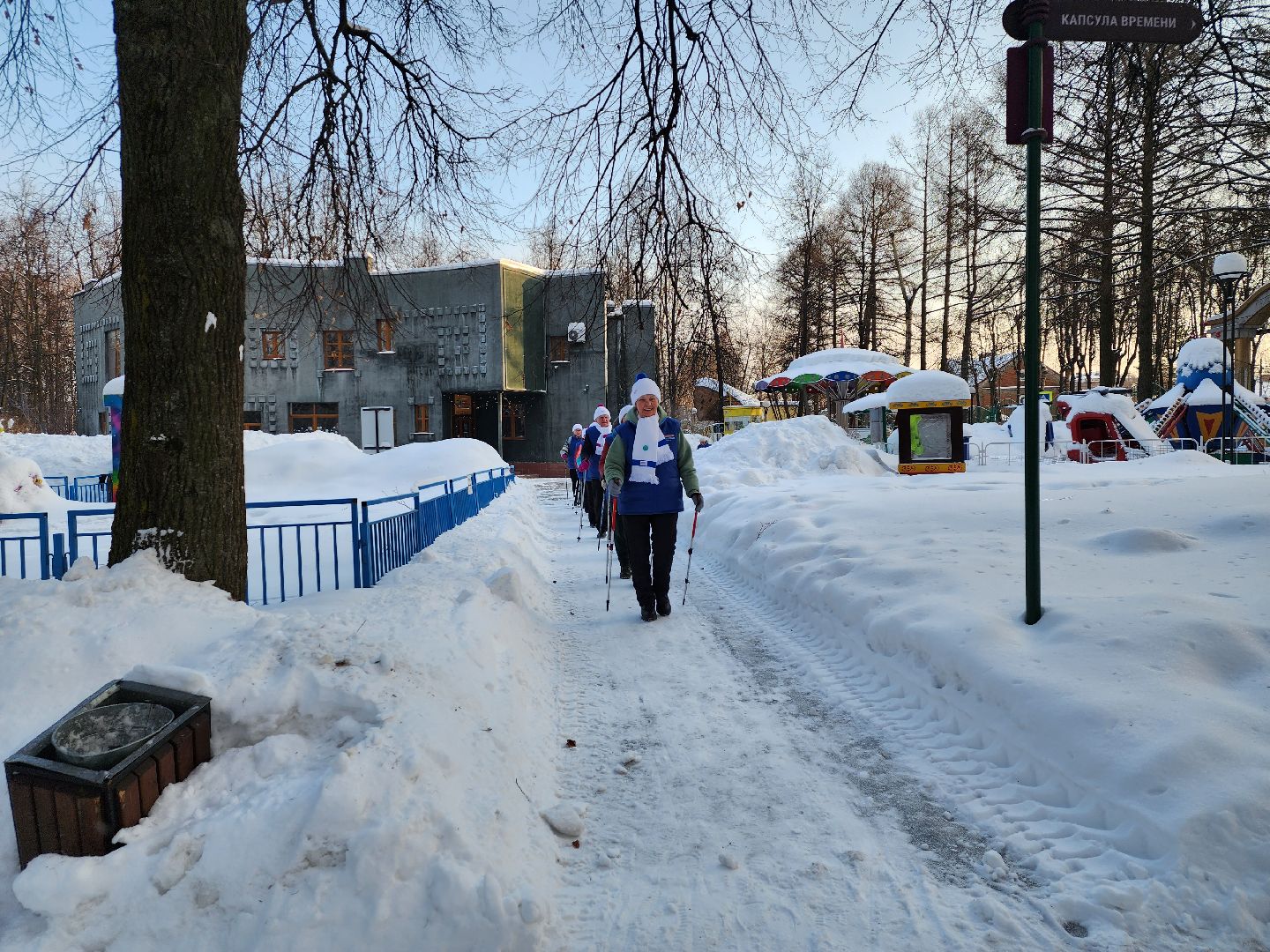 активное долголетие, спорт в подмосковье, скандинавская ходьба, все на старт, видное,